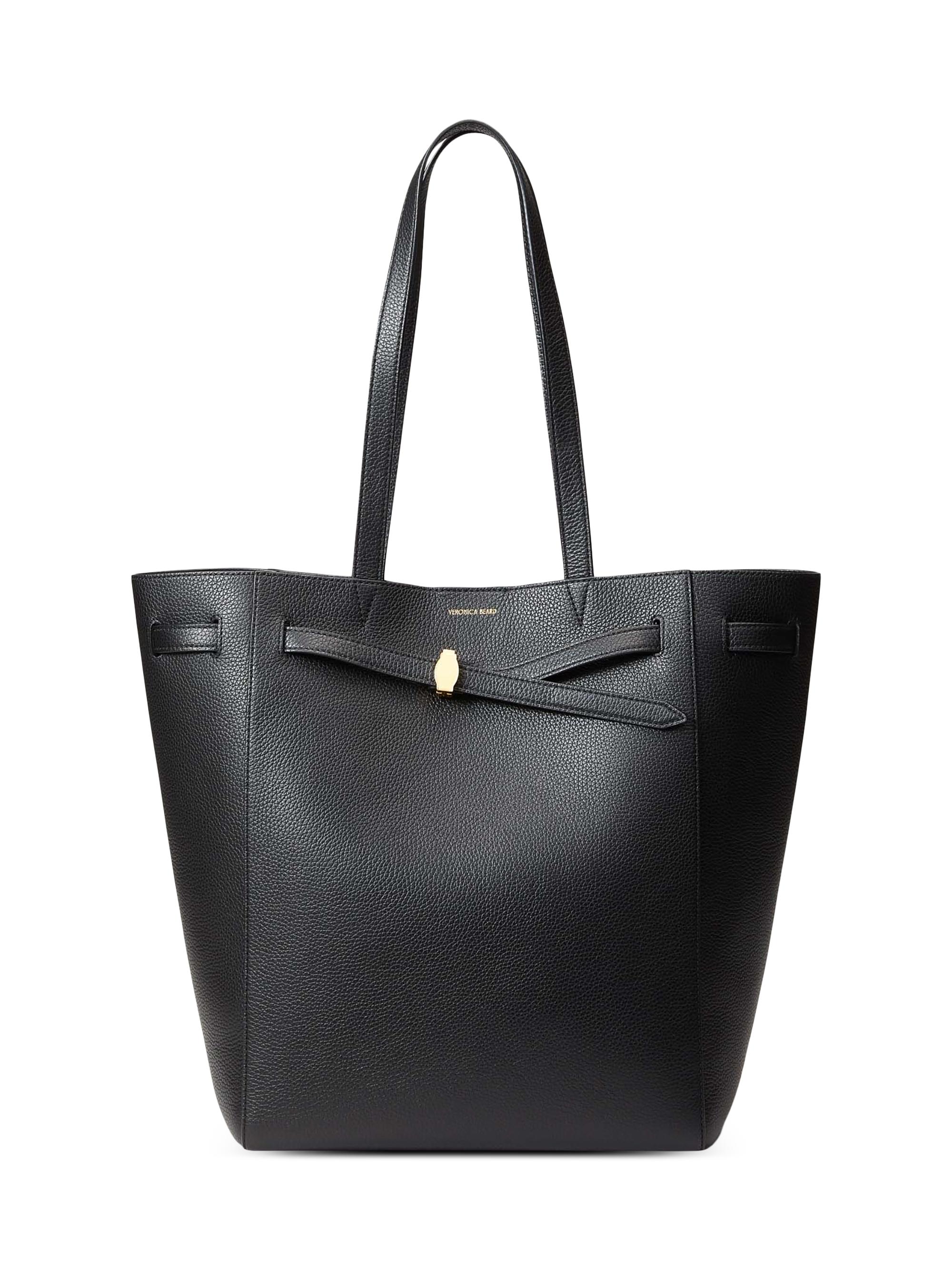 Maison de Sabre Large Leather Zipped Soft Tote | Saks Fifth Avenue