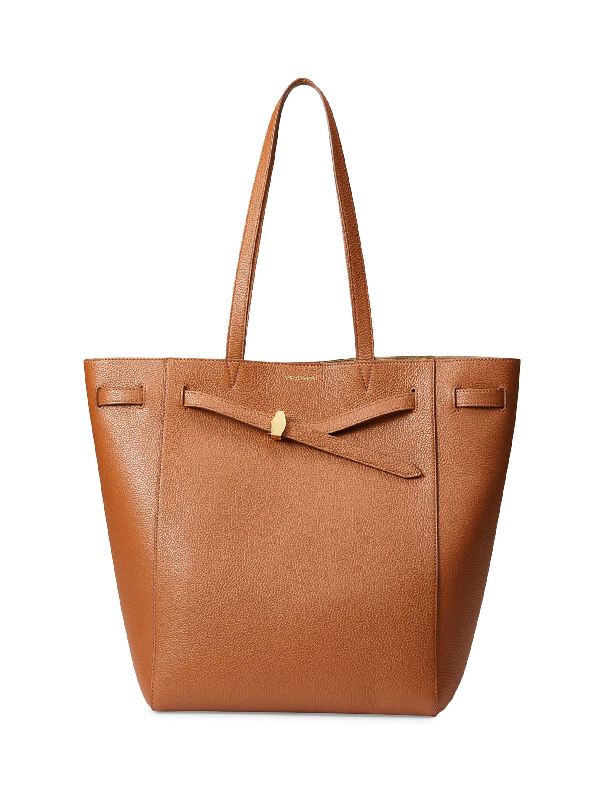 Veronica Beard Women's Dash Leather Tote Bag - Dark Raisin