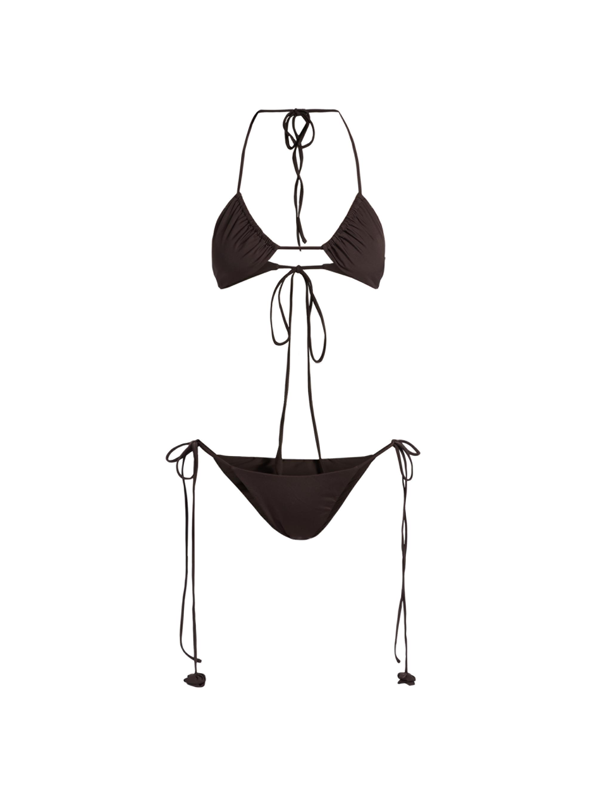 Maygel Coronel Women's Arazo String Bikini - Habano