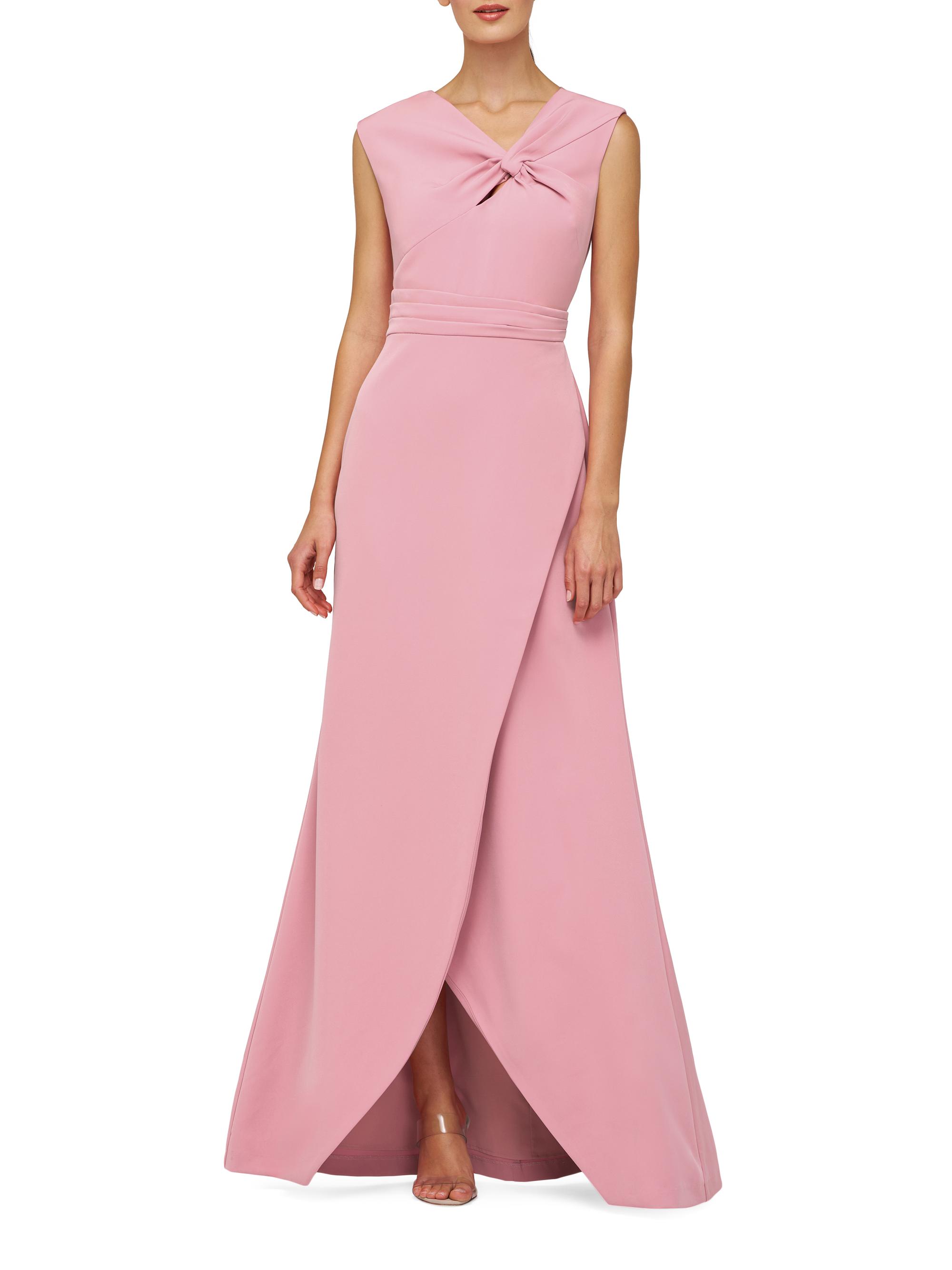 Kay Unger Women's Illiana Sleeveless Gown - Pink Mauve