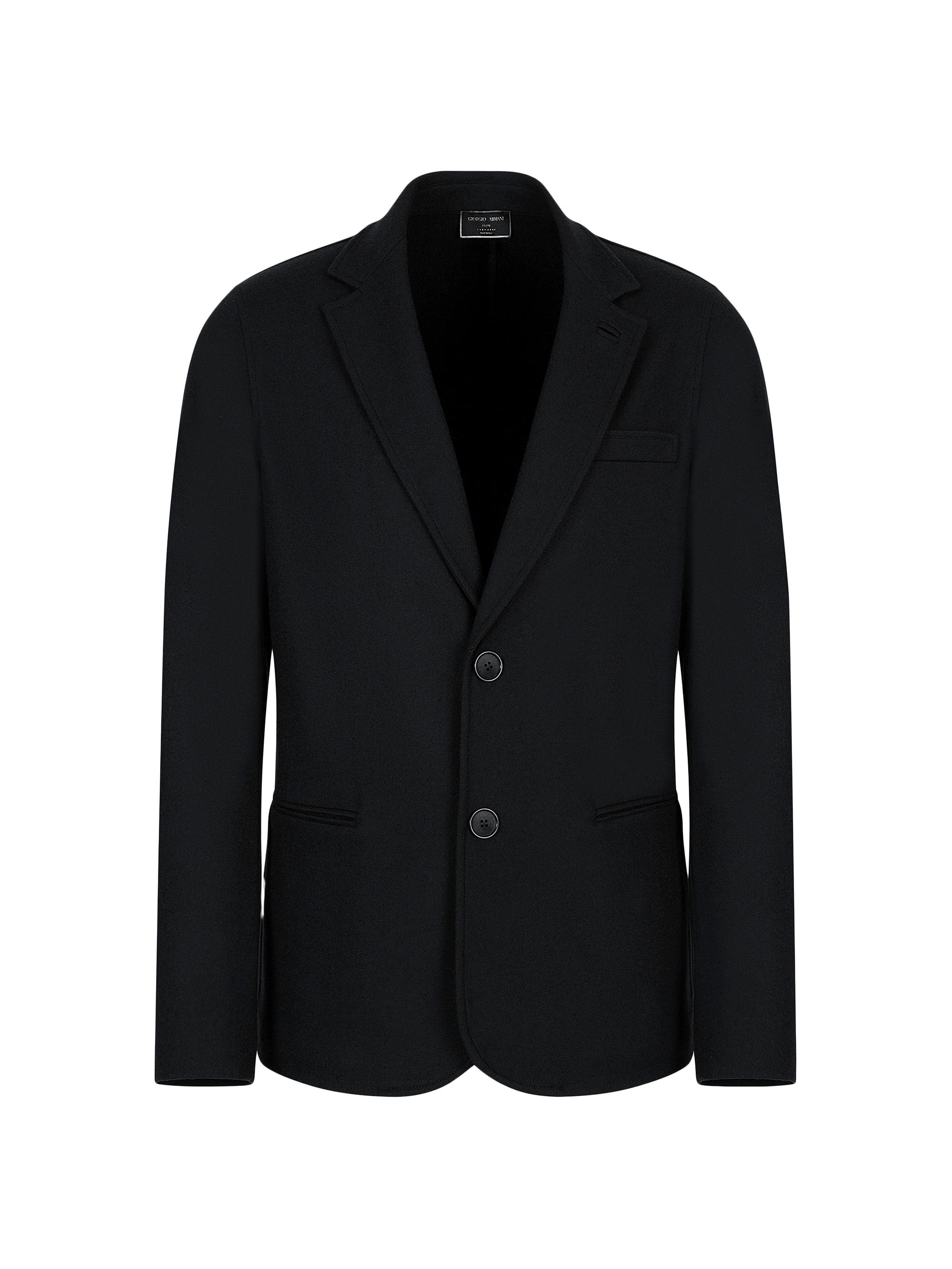 Giorgio Armani Men's Cashmere Single-Breasted Sport Coat - Black