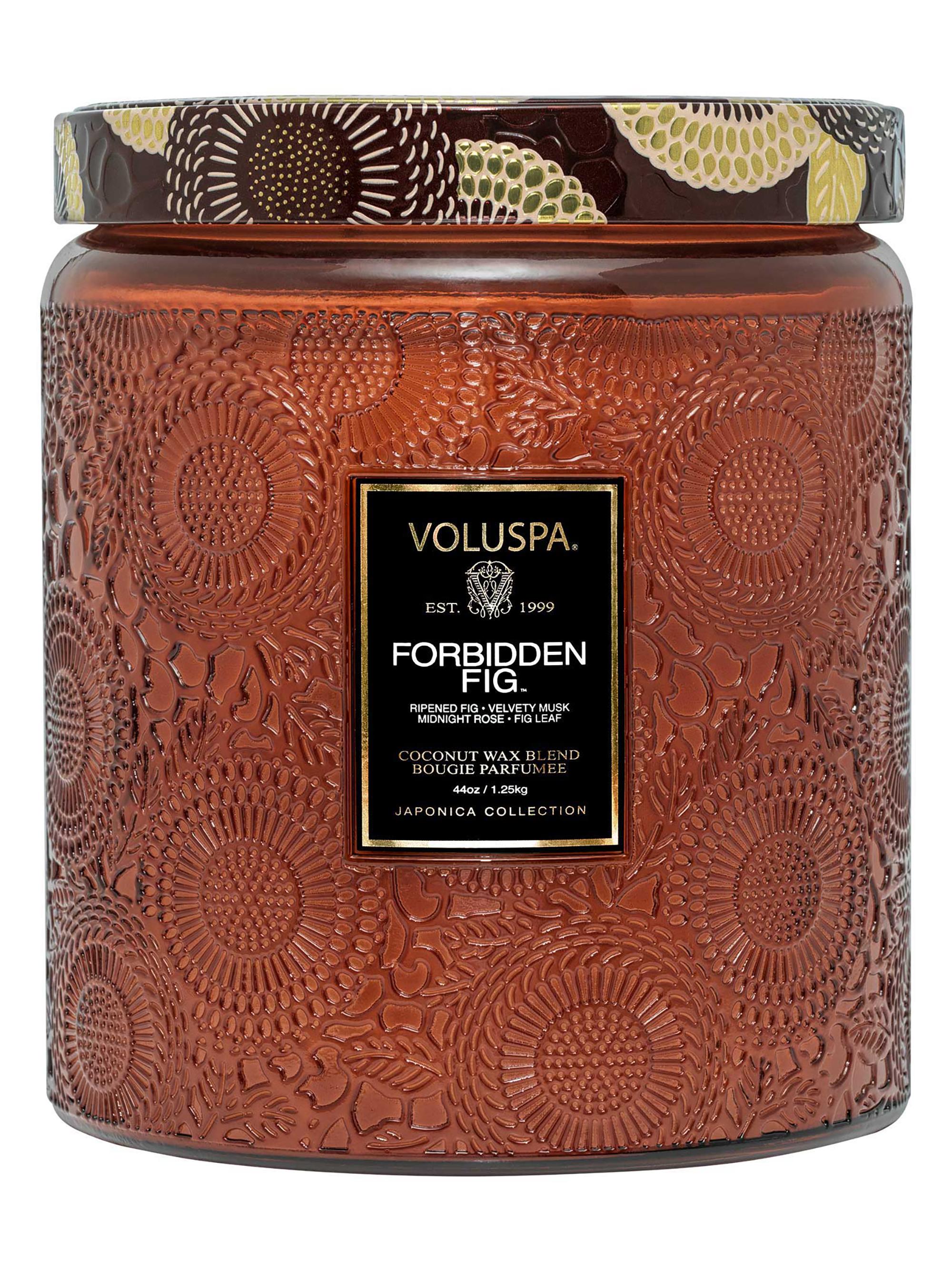 Voluspa Forbidden Fig Luxe Jar Candle