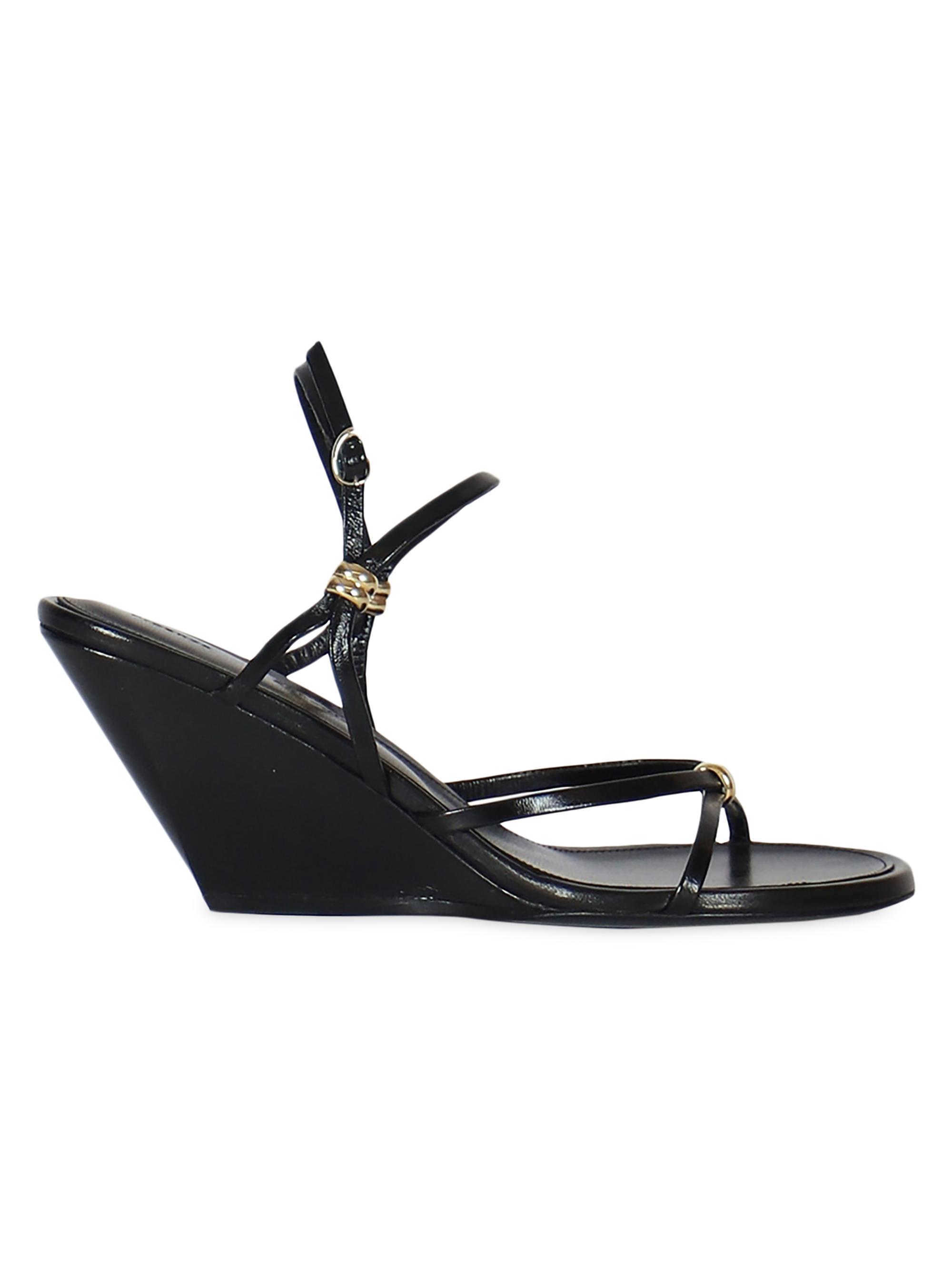 Proenza Schouler Coil 60MM Leather Sandals | Saks Fifth Avenue