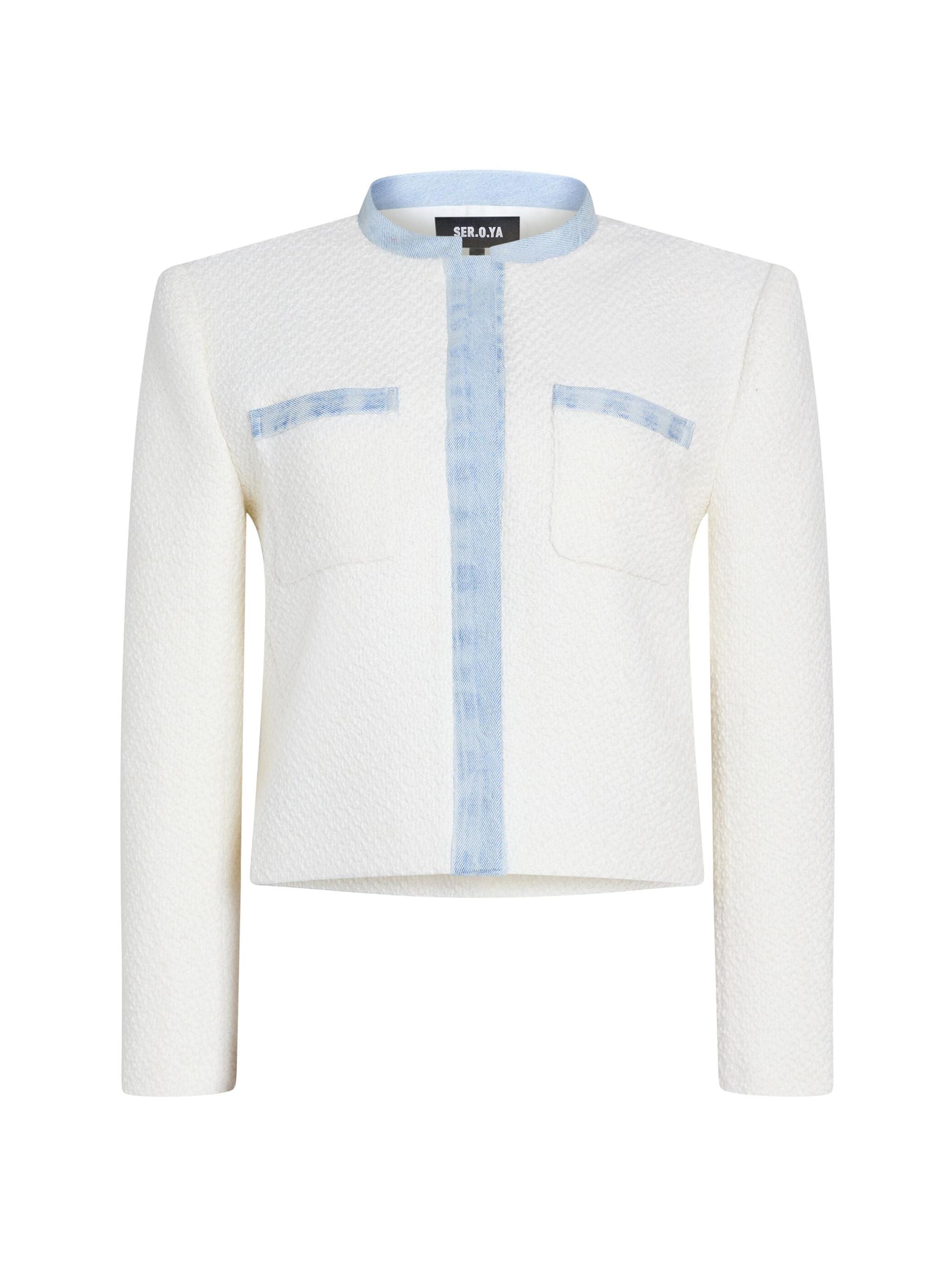 Ser.o.ya Women's Sailor Jacket - Eggshell