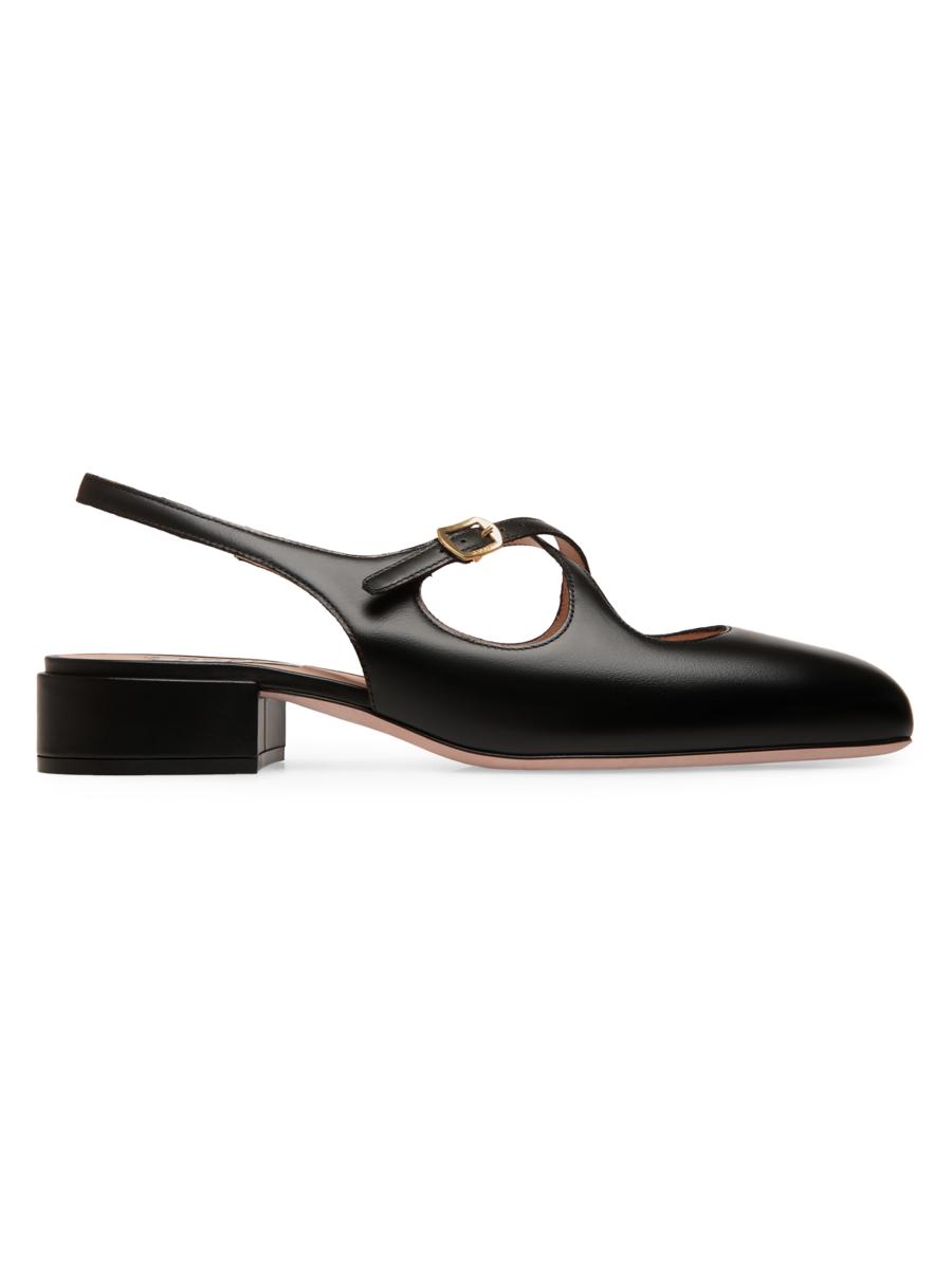 パンプス Bally Blariska Slingbacks In Smooth Leather Bally Blariska 30MM Leather Slingback Pumps | Saks Fifth Avenue