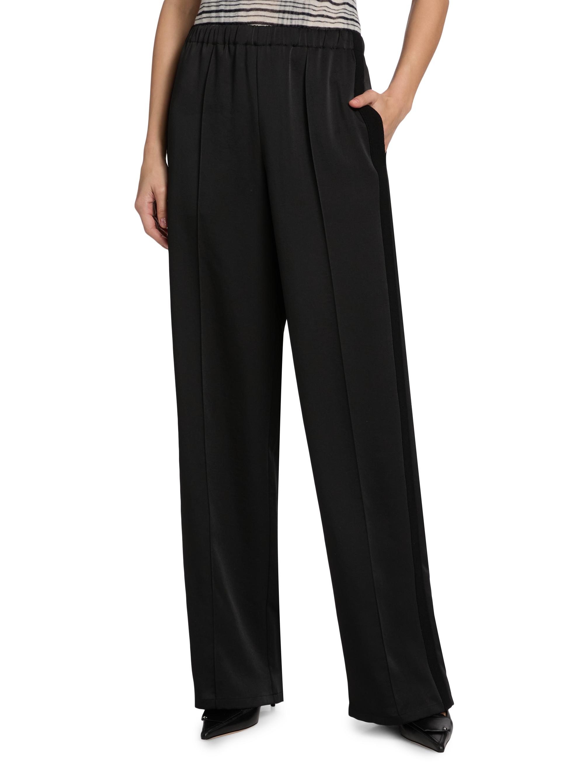 Vince Tuxedo Stripe Mid-Rise Trousers | Saks Fifth Avenue