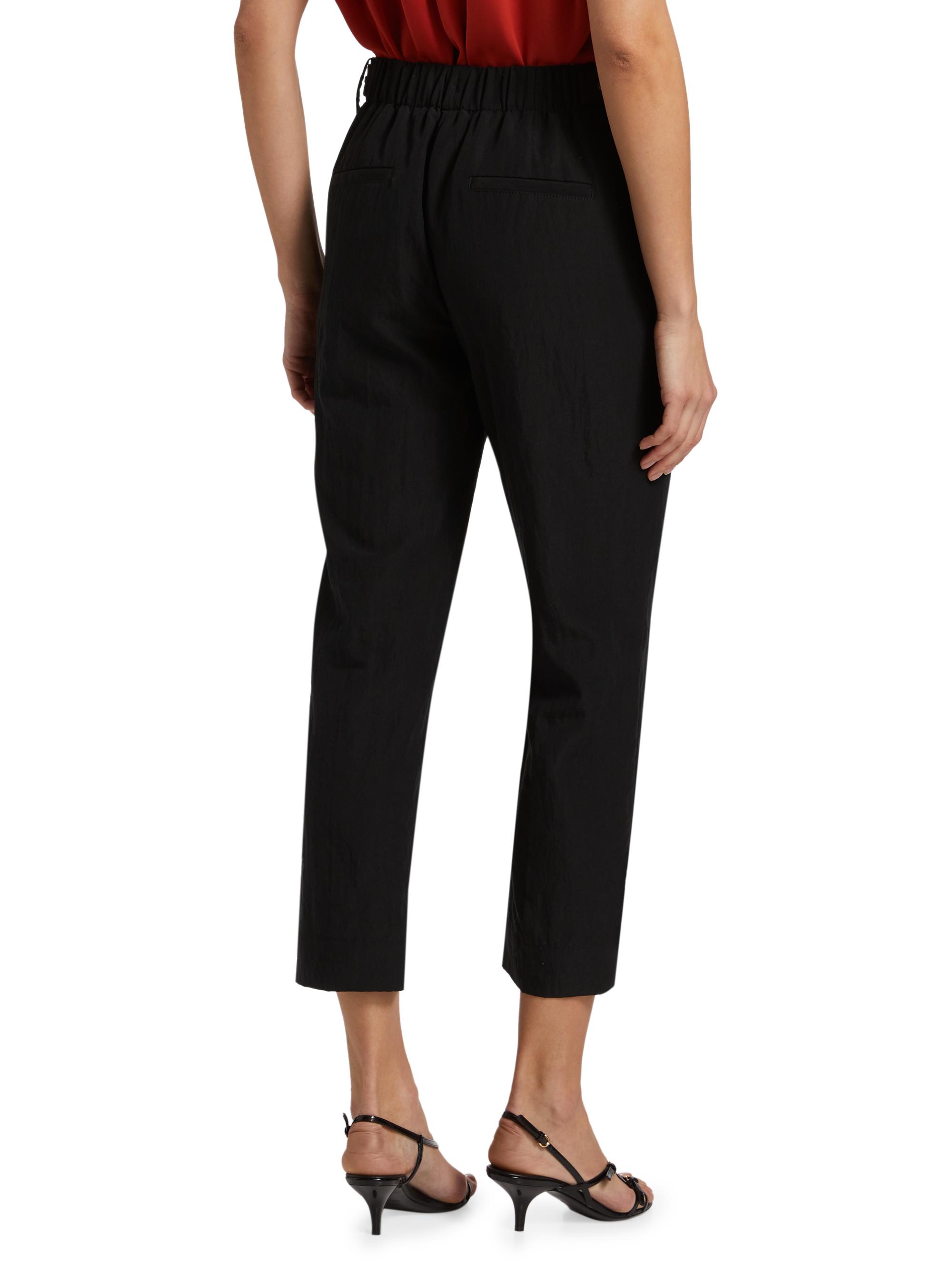 Vince Utility Mid-Rise Pull-On Pants | Saks Fifth Avenue