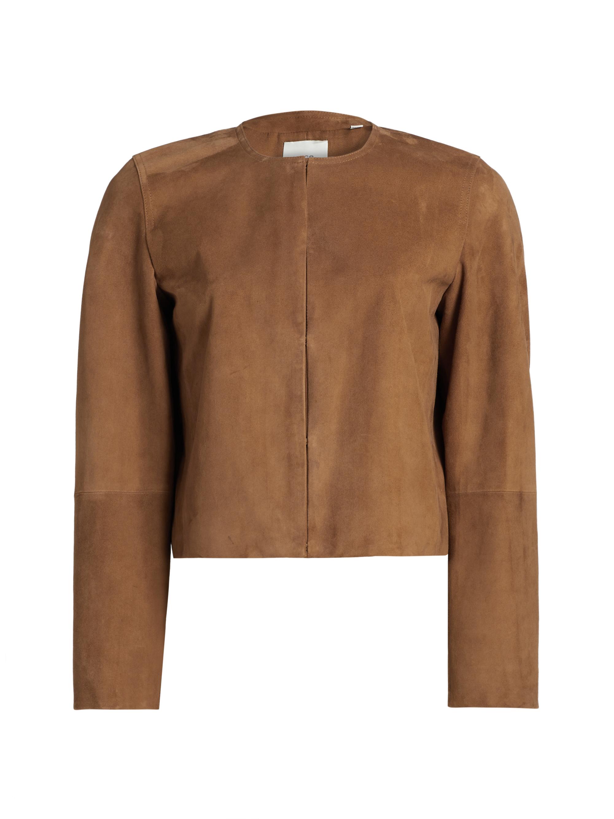 ジャケット・アウター THE BARNNET rou suede collarless jacket THE BARNNET rou suede collarless jacket - メルカリ