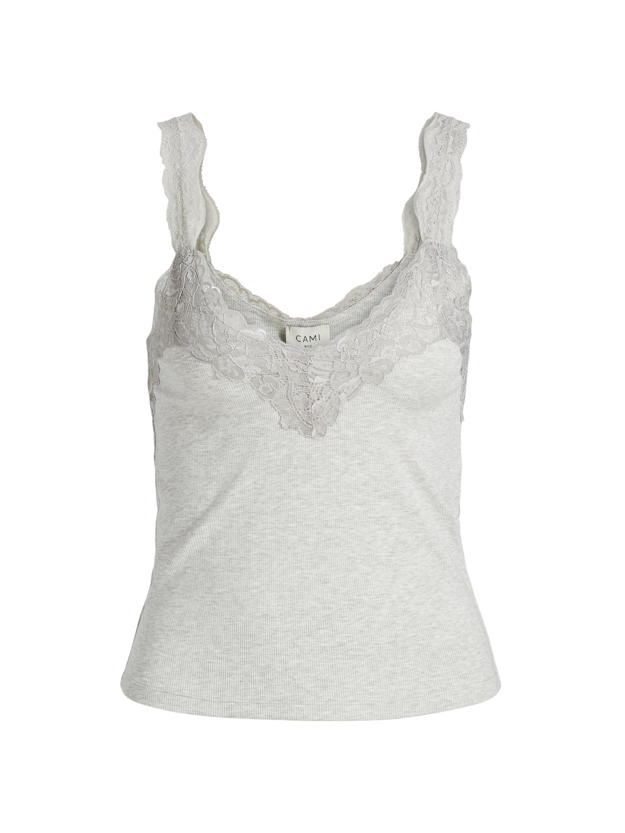 Cami NYC Amora Silk Lace Camisole | Saks Fifth Avenue