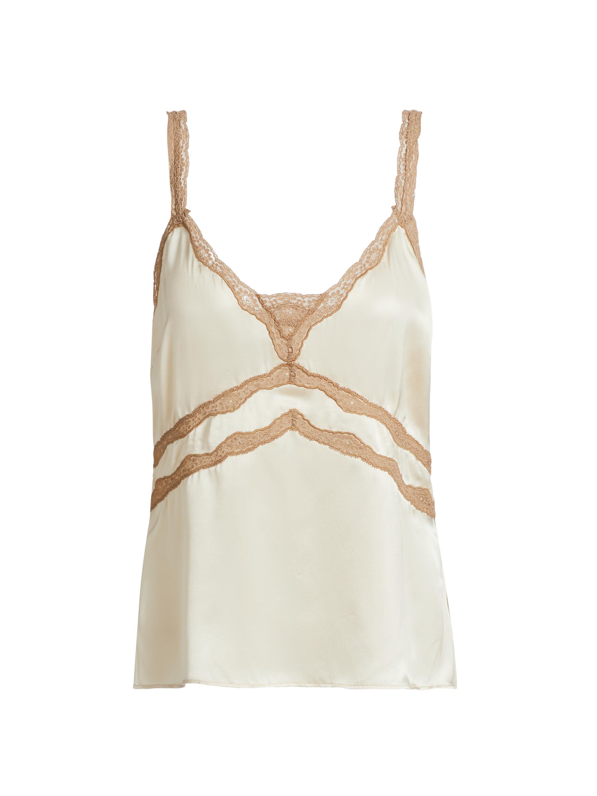 Cami NYC Women's Delphine Silk Camisole - Bone