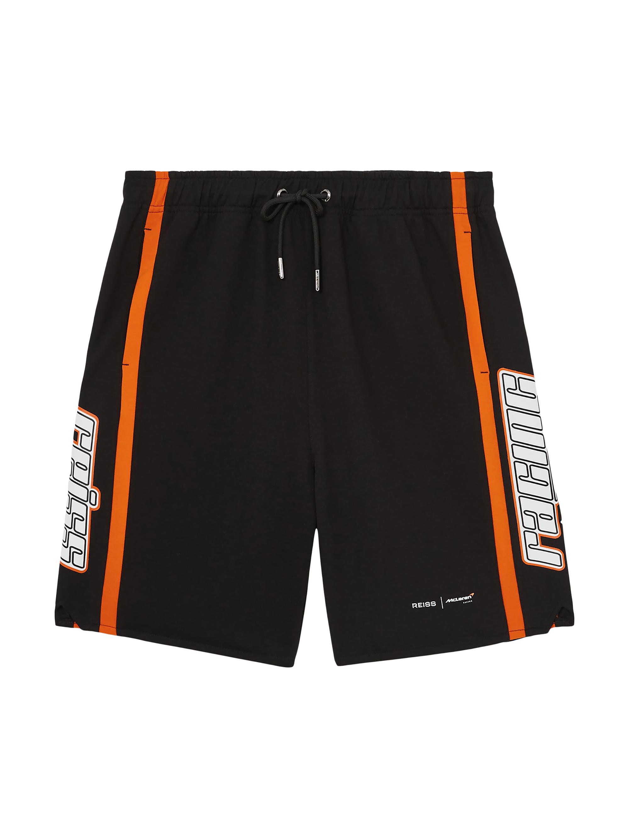 Reiss Men's  x McLaren F1 Team Ride Shorts - Black