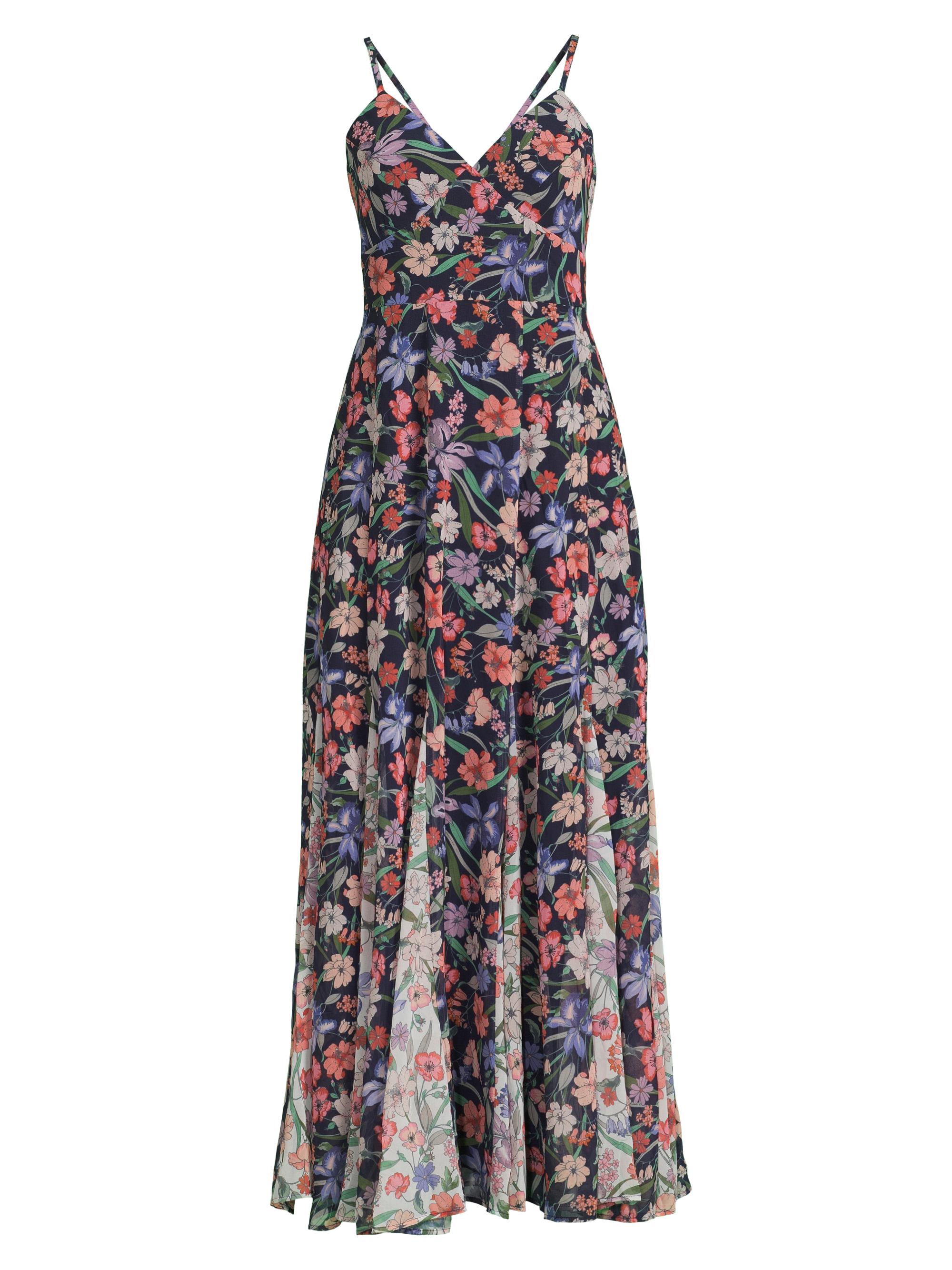 Hutch Women's Plus Belinna Floral Maxi Dress - Navy Multi Tropical Garden