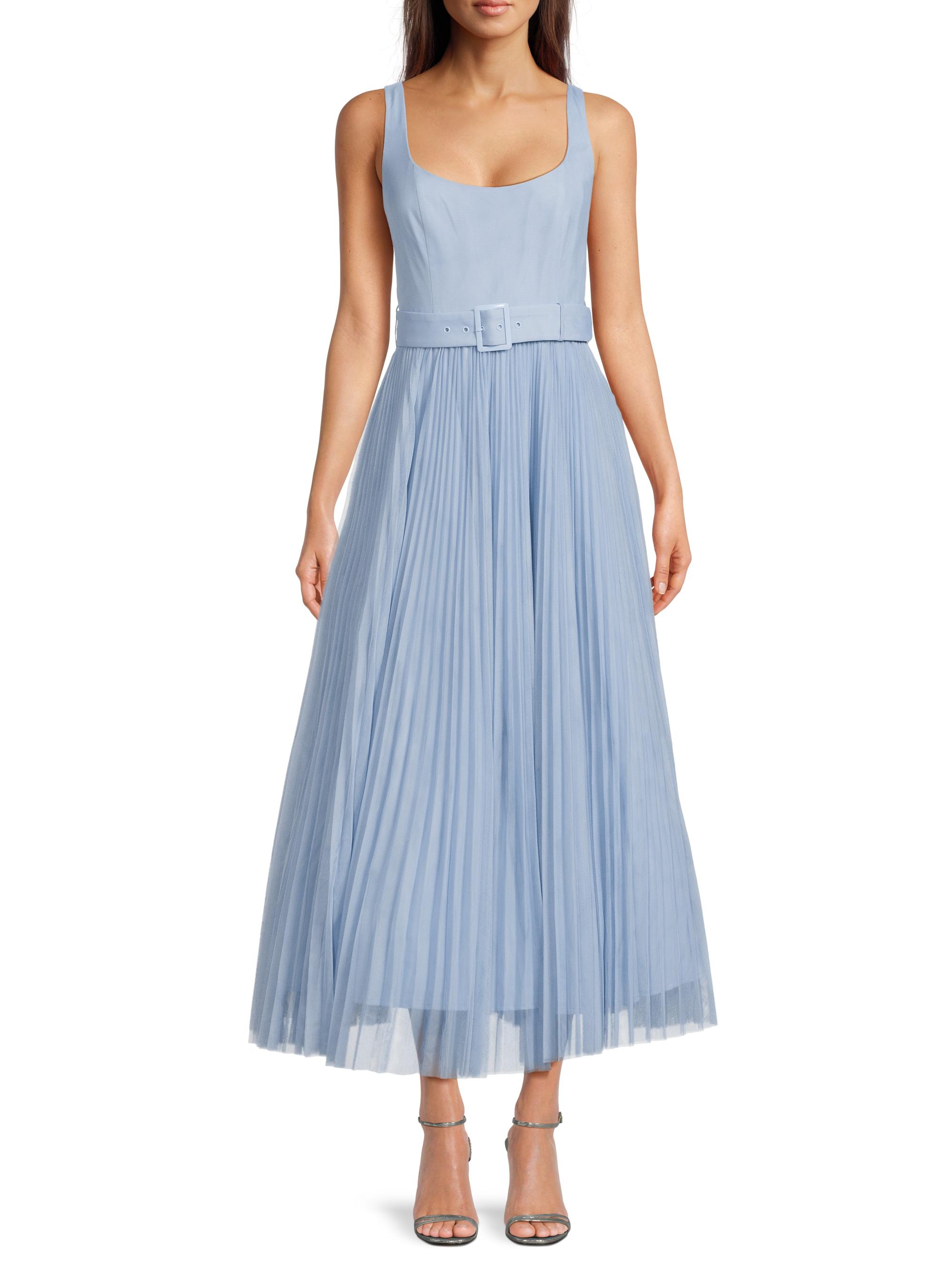 hutch metallic dress Hutch Strapless Sequin Back-Slit Column Midi Dress