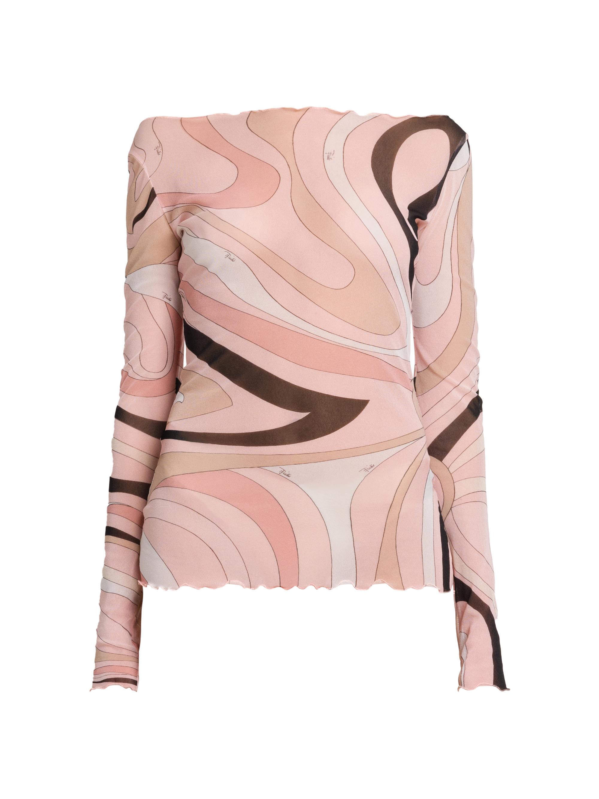 EMILIO PUCCI ストライプ バルーンシャツ EMILIO PUCCI ストライプ バルーンシャツ