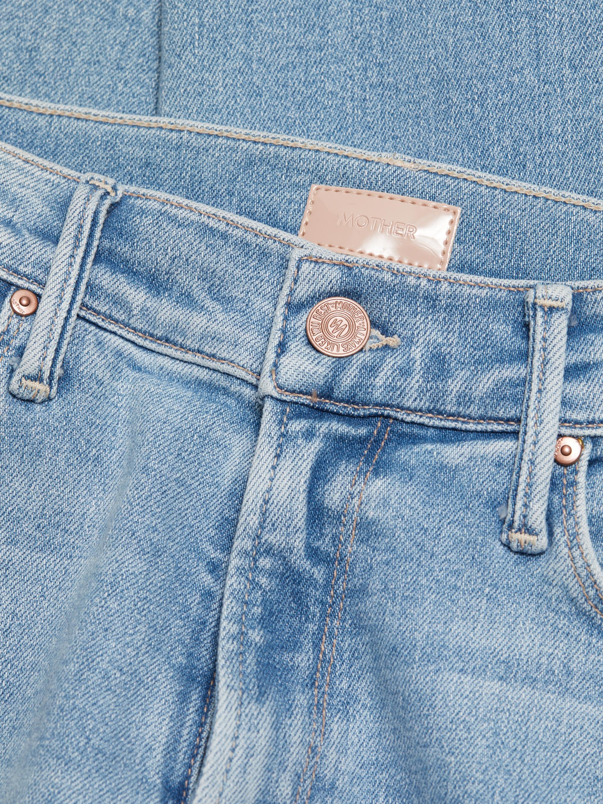 Mother Dazzler Mid-Rise Ankle-Fray Jeans | Saks Fifth Avenue