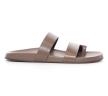 Hugh Leather Flat Sandals