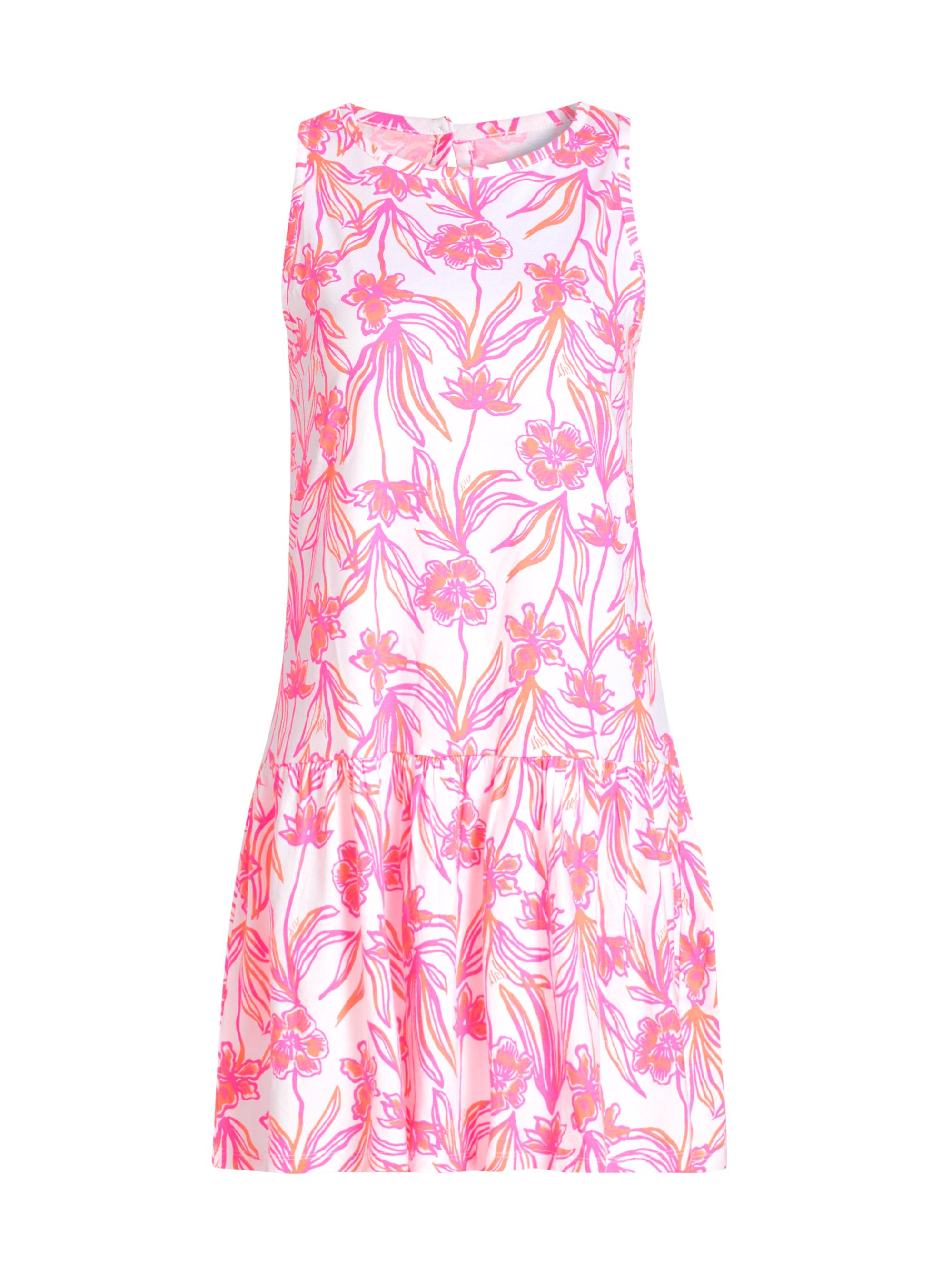Lilly Pulitzer Women's Dixi Floral Cotton Minidress - Resort White Lovely Long Stems