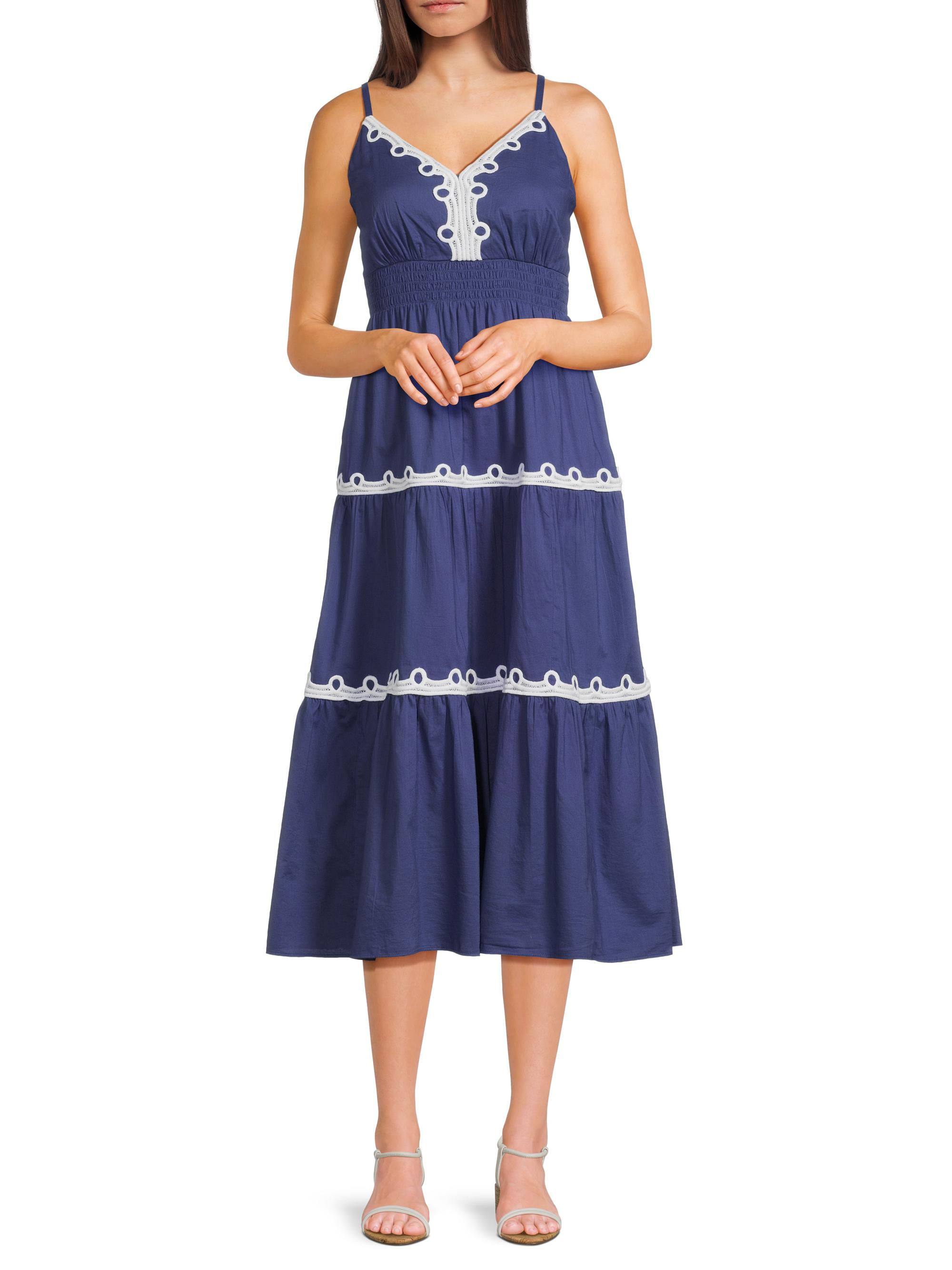 (取寄) リリー ピュリッツァー レディース ザナ コットン ミディ ドレス Lilly Pulitzer women Zanna Cotton Midi Dress Sapphire Pool Summer Shorelines Lilly Pulitzer Zanna Cotton Embroidered Midi-Dress | Saks Fifth Avenue