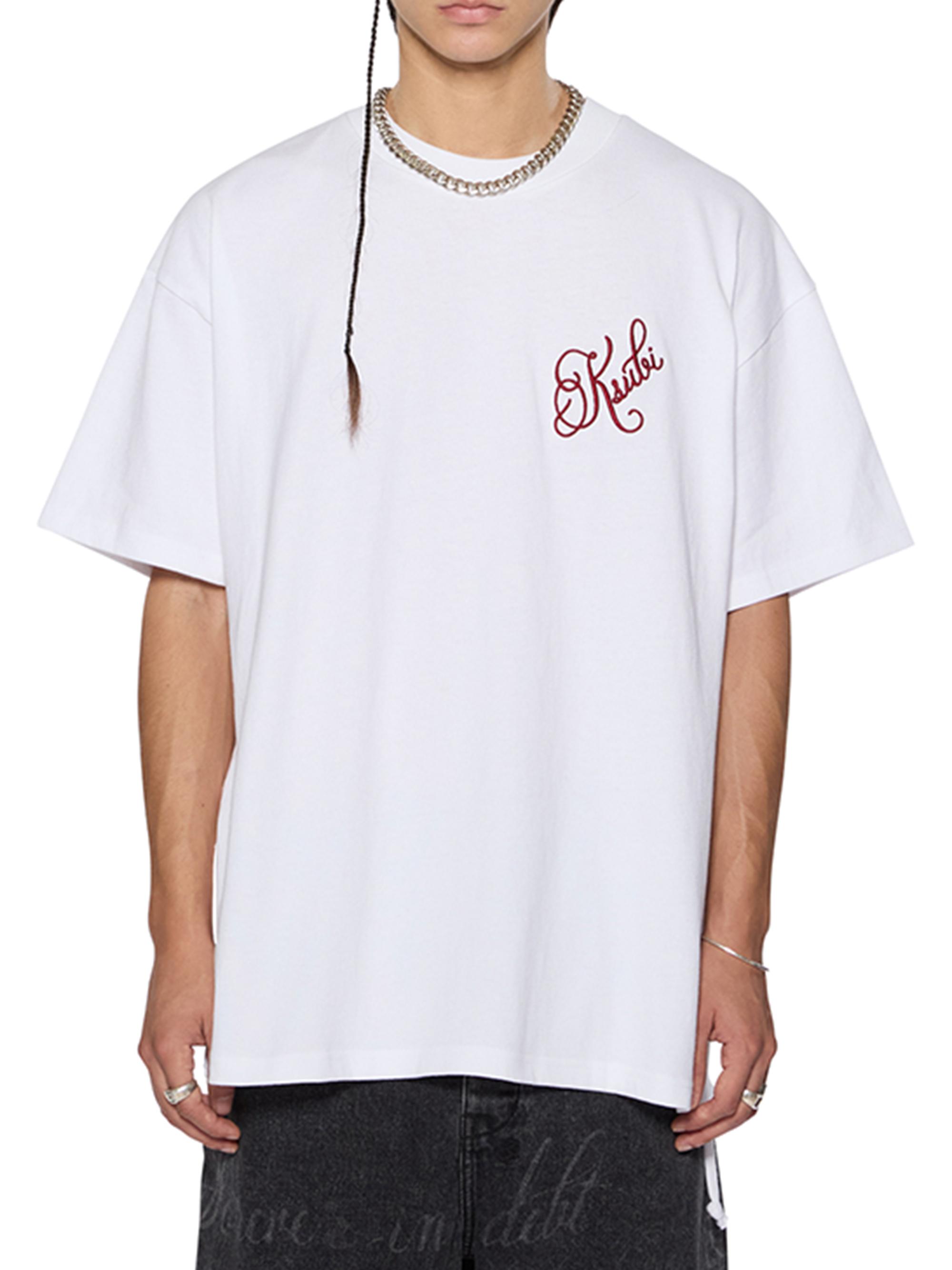 Ksubi Men's Kursed Ekcess Crewneck T-Shirt - White