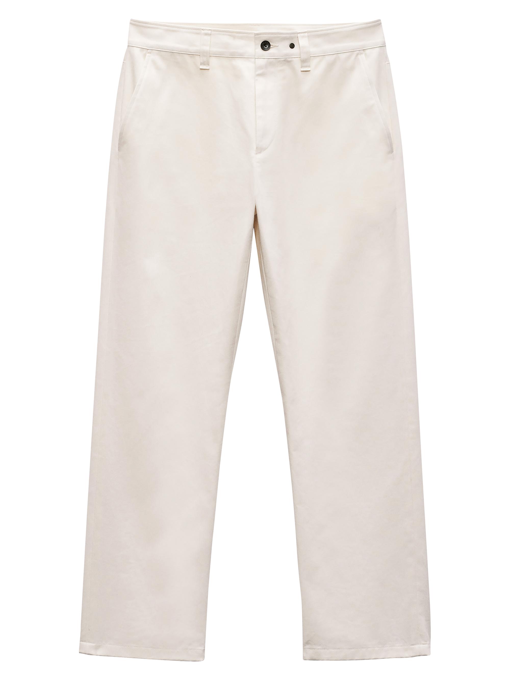 rag & bone Men's Haydon Cotton Chino Pants - Off White