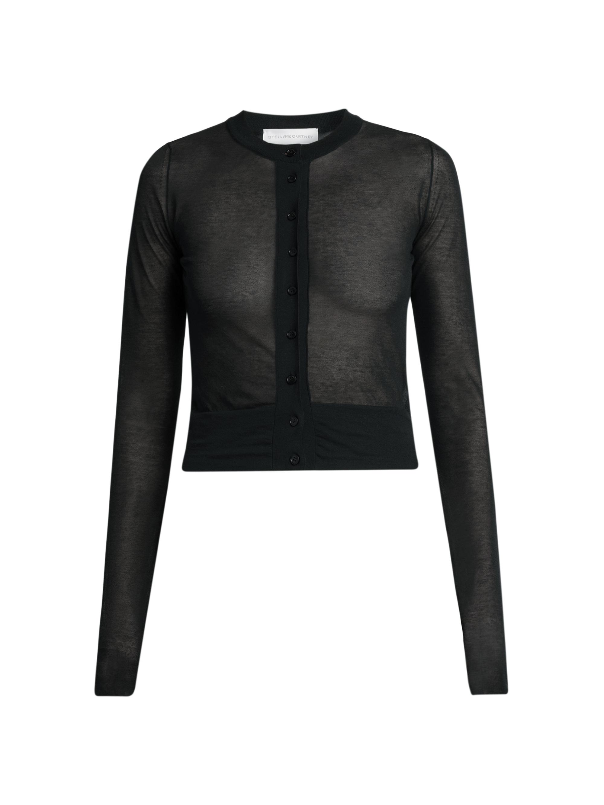 カーディガン HIGH GAUGE SHEER RIB CREW NECK CARDIGAN ànuke online store（アンヌーク） / Sheer Rib CardiganSheer Rib