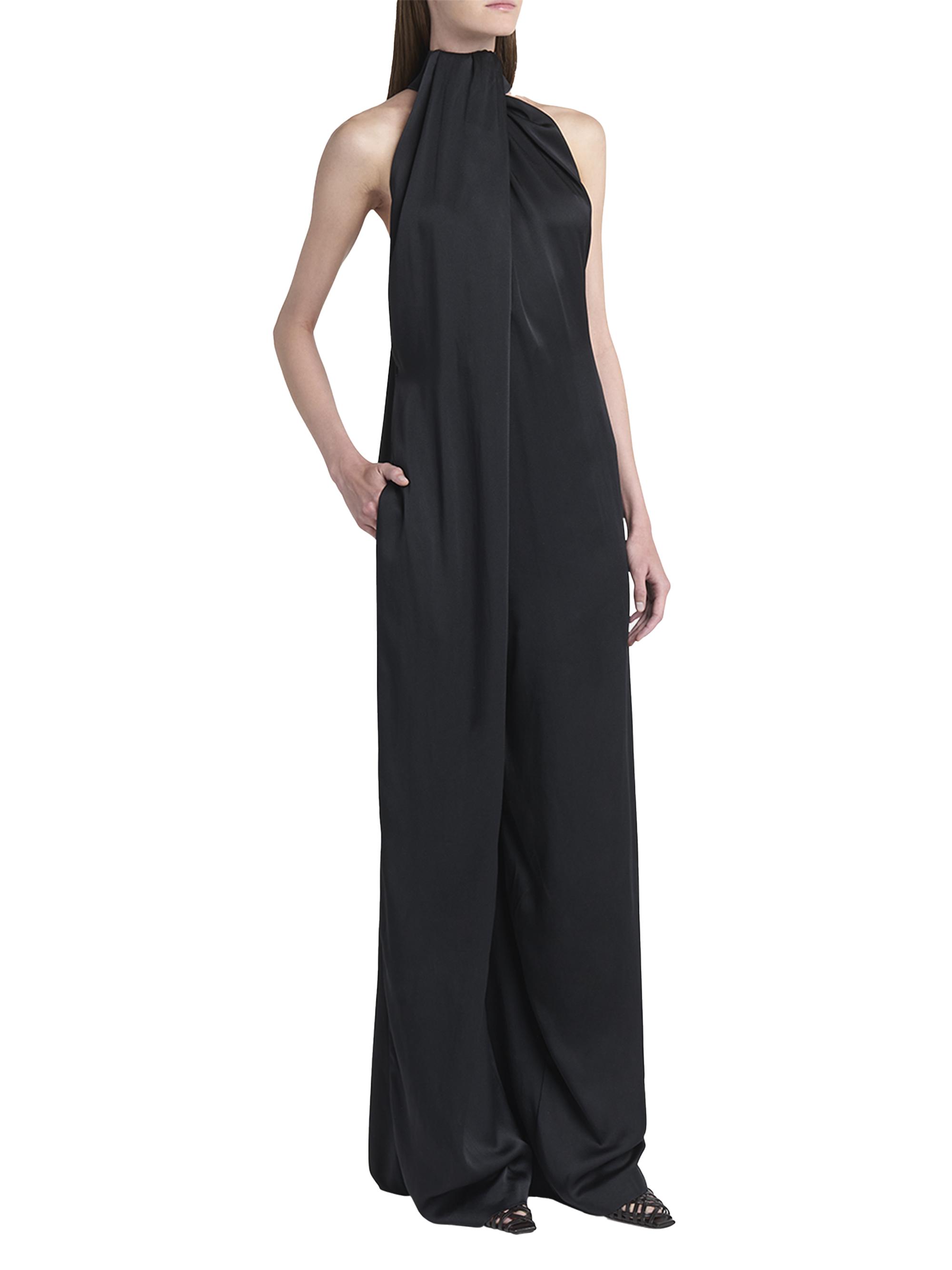 【新品】 by Stella McCartney 上下set XL Stella McCartney Envers Satin Halterneck Jumpsuit | Saks Fifth Avenue