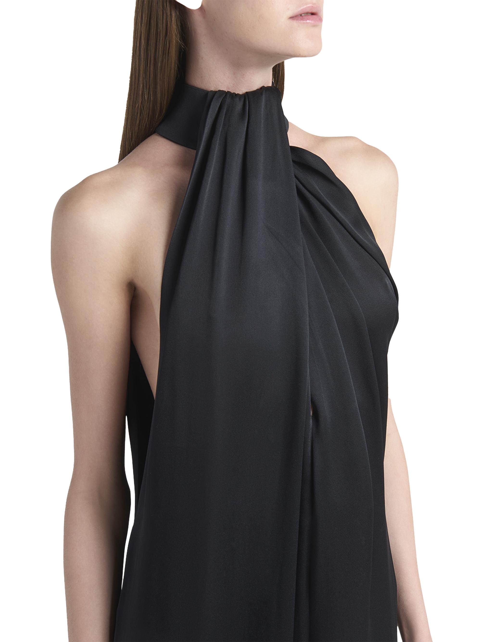 【新品】 by Stella McCartney 上下set L Stella McCartney Envers Satin Halterneck Jumpsuit | Saks Fifth Avenue
