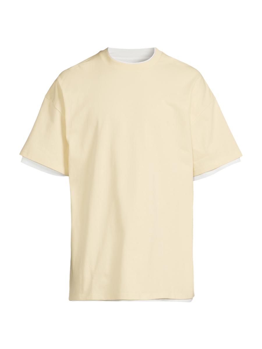 Jil Sander Magic Cotton Jersey Crewneck T-Shirt | Saks Fifth Avenue