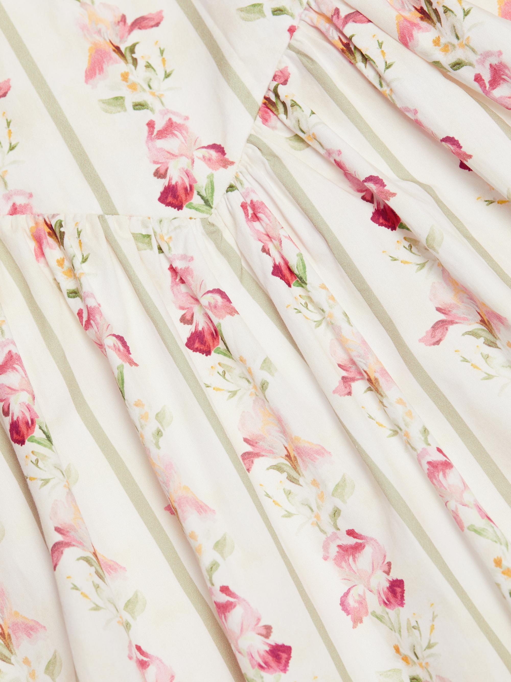 【タグ付き✨】トッカ　PEACH TREE DRESS ピーチツリードレス　刺繍 Nicholas the Label Becker Floral Princess Waist Midi-Dress | Saks