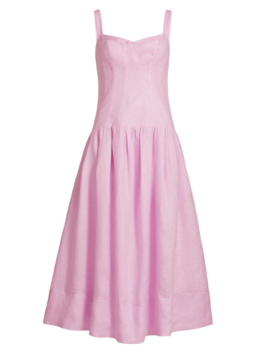 Nicholas the Label Makenna Corset Midi-Dress | Saks Fifth Avenue
