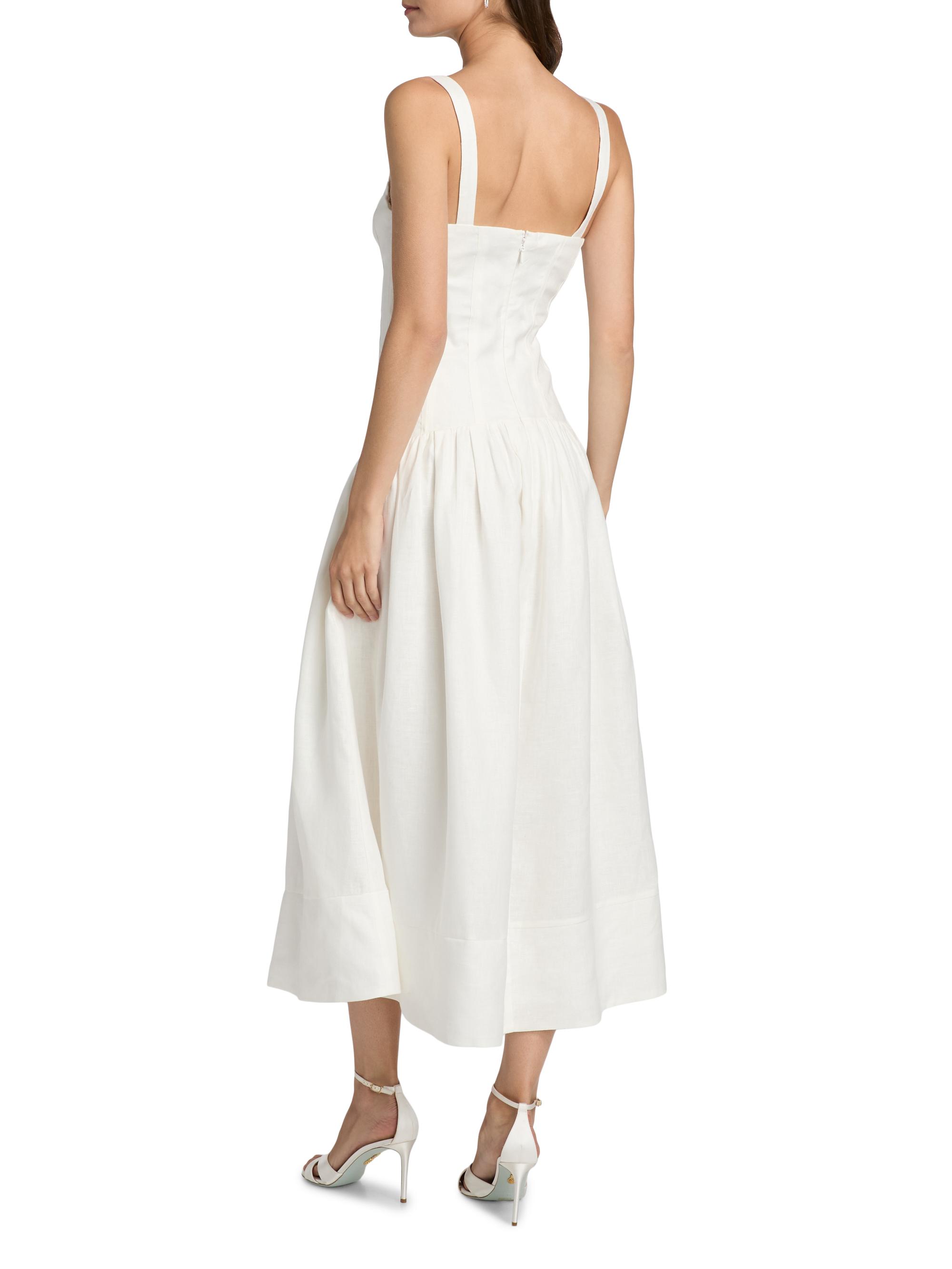 Nicholas the Label Makenna Corset Midi-Dress | Saks Fifth Avenue