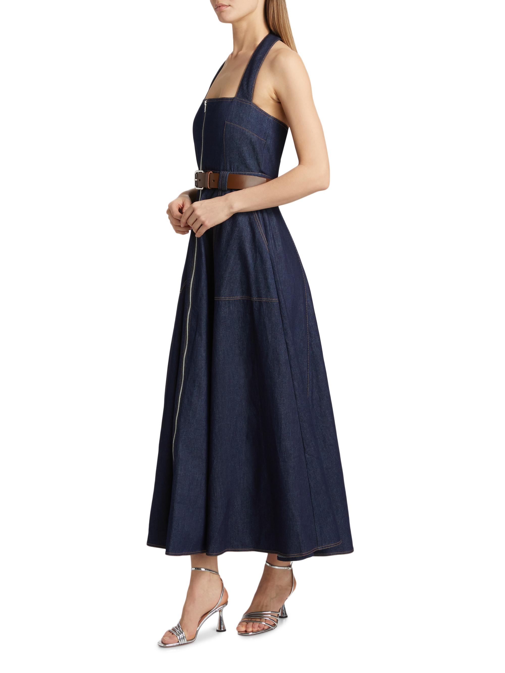Nicholas the Label Anastasia Utility Halterneck Midi-Dress | Saks
