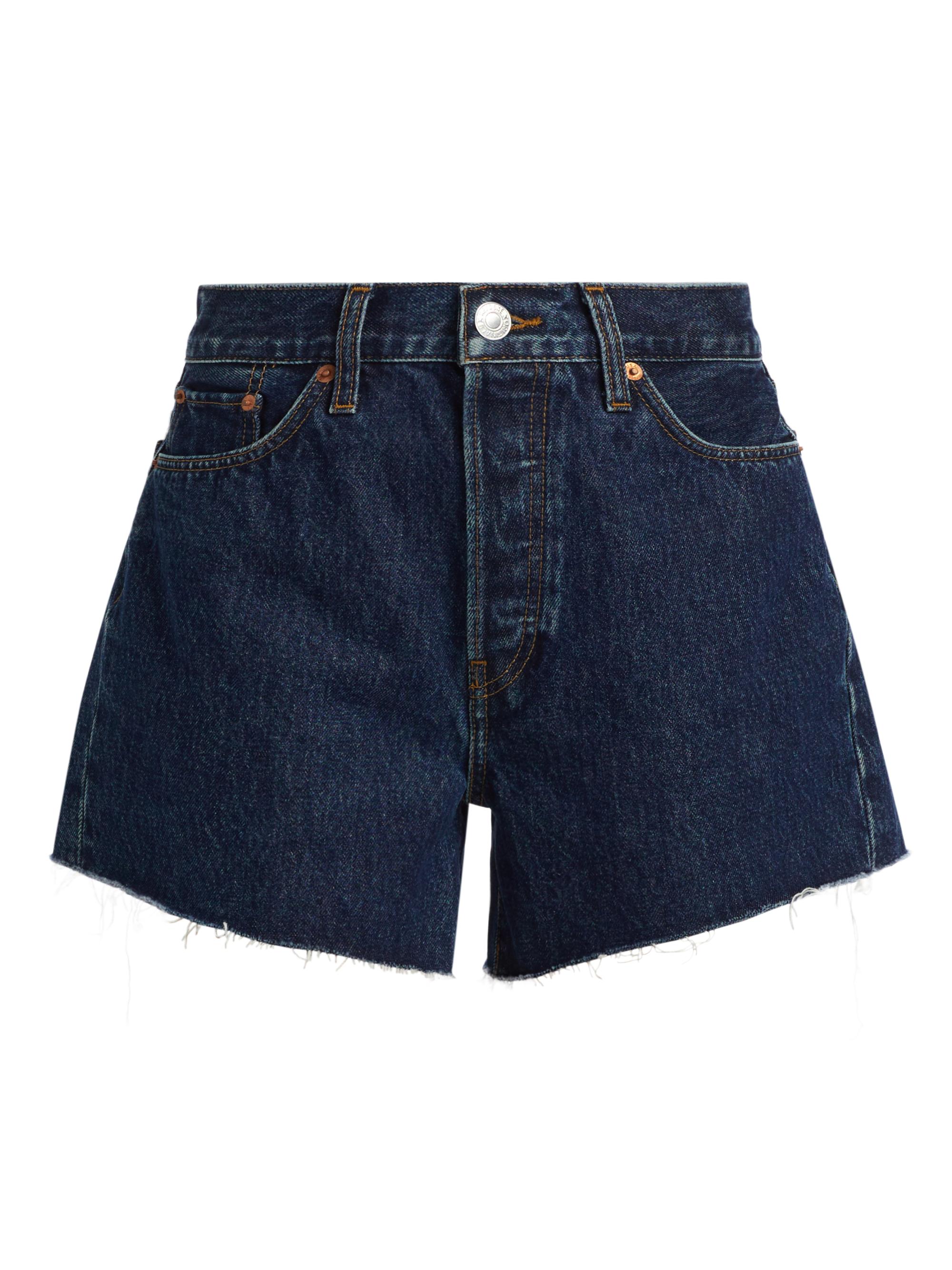 Re/done Women's 90s Low-Slung Denim Shorts - Heritage Rinse