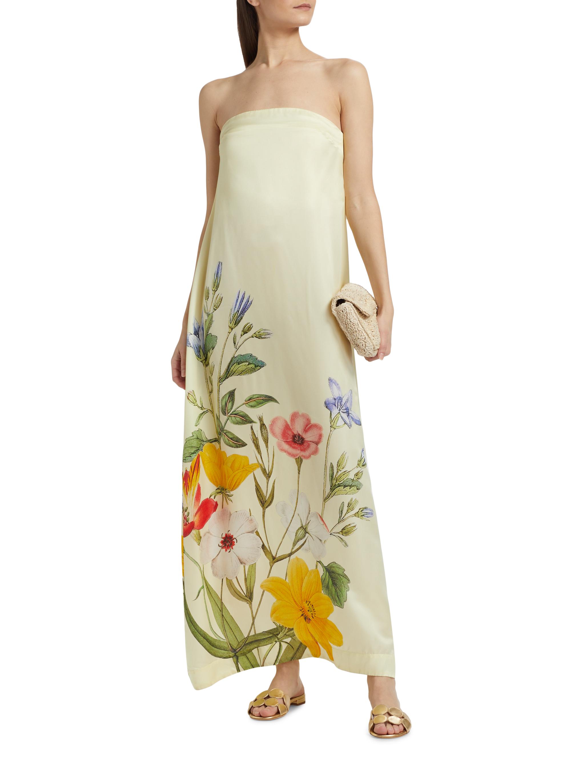 significant other lucile strapless fit & flare maxi dress SO ONLINE AU Lucile Draped Maxi Dress, Bone, AU16 US12, Satin, Polyester Viscose Rayon Lining