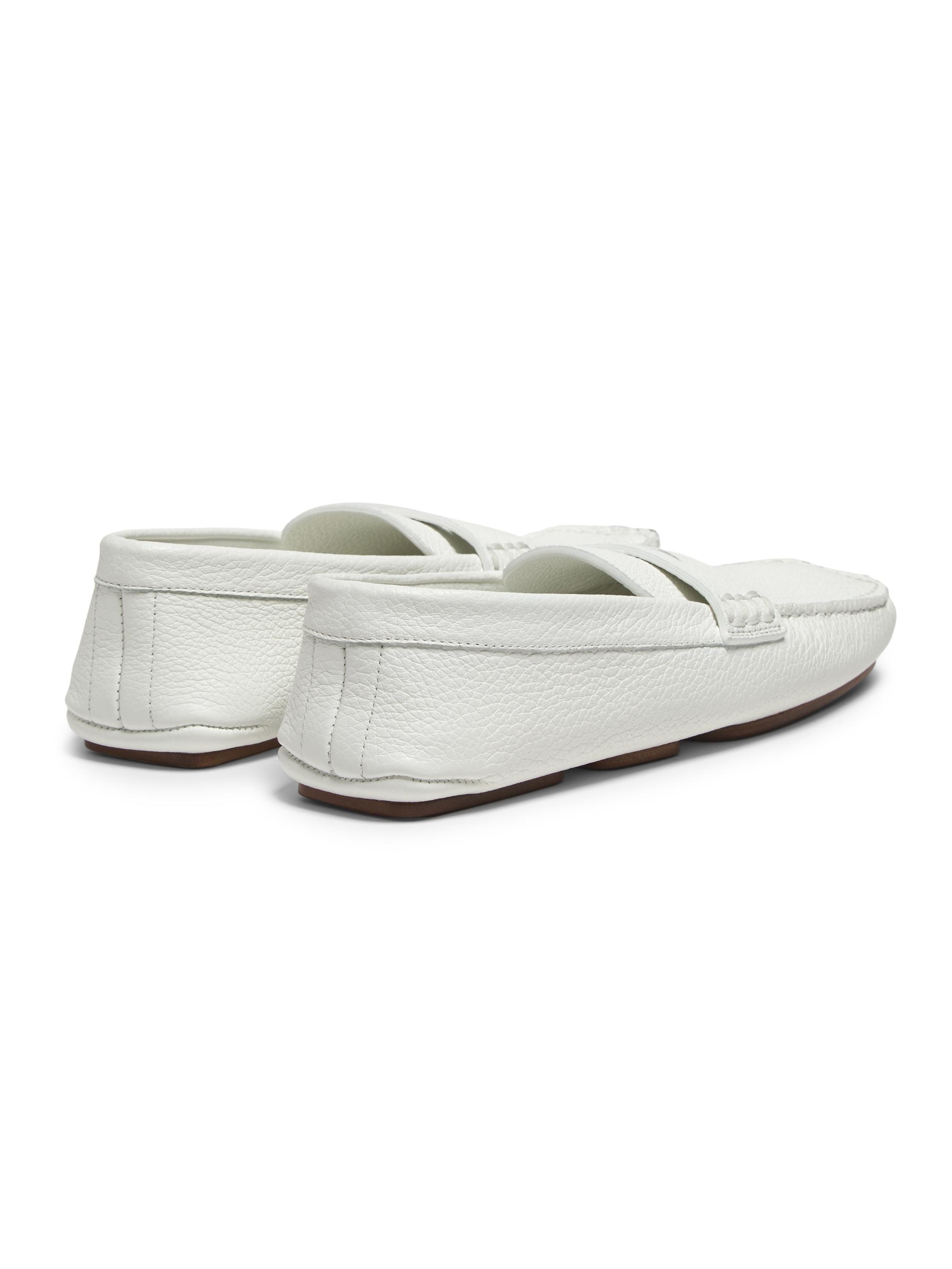 Khaite Billy Leather Driving Loafers | Saks Fifth Avenue display picture 2