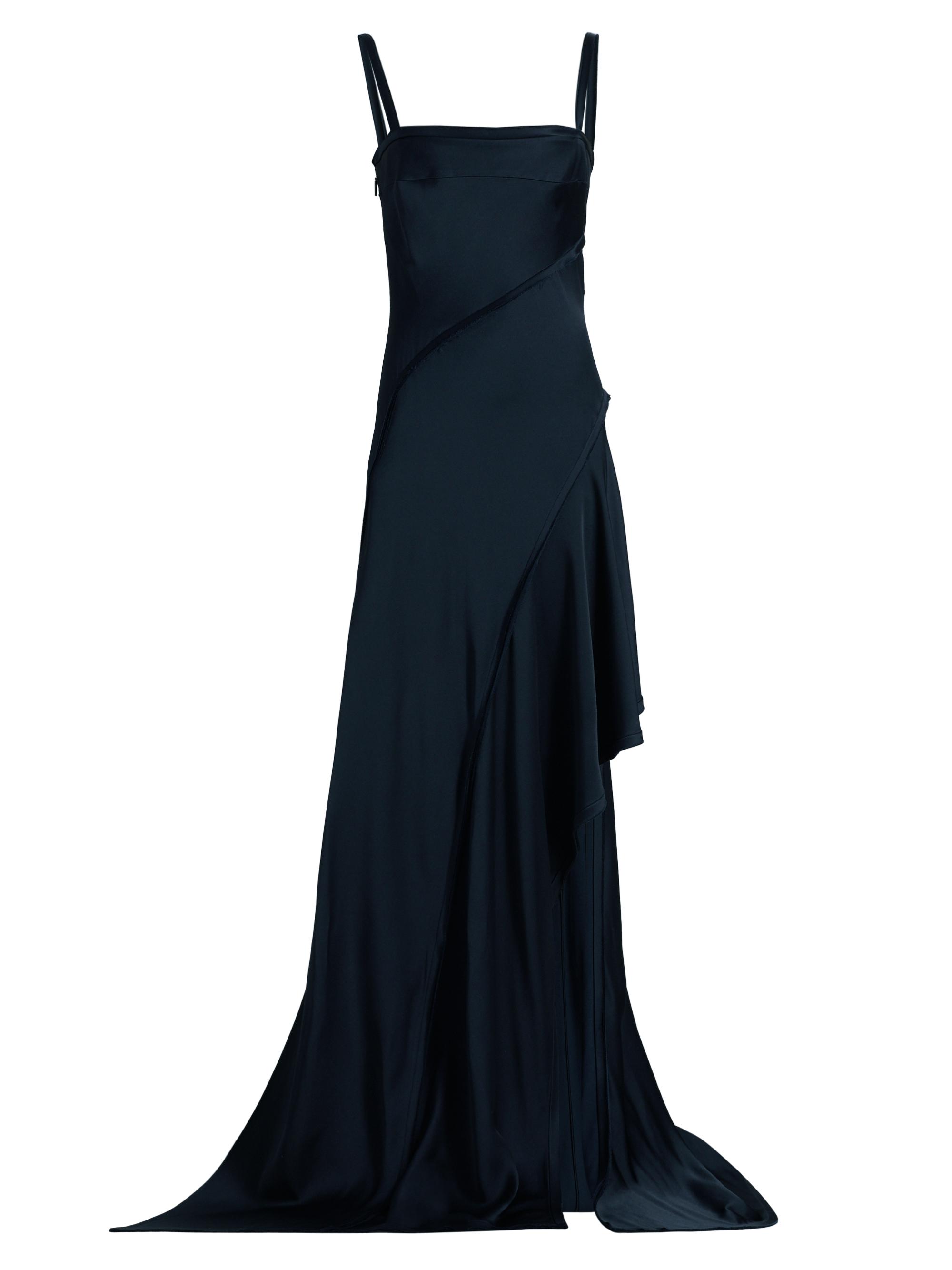 Jason Wu Collection Women's Crêpe-Backed Satin Bias Slip Gown - Navy