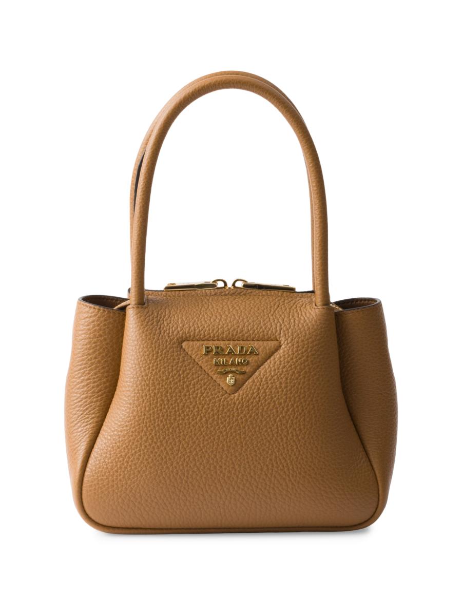 Prada Flou Leather Mini Handbag | Saks Fifth Avenue