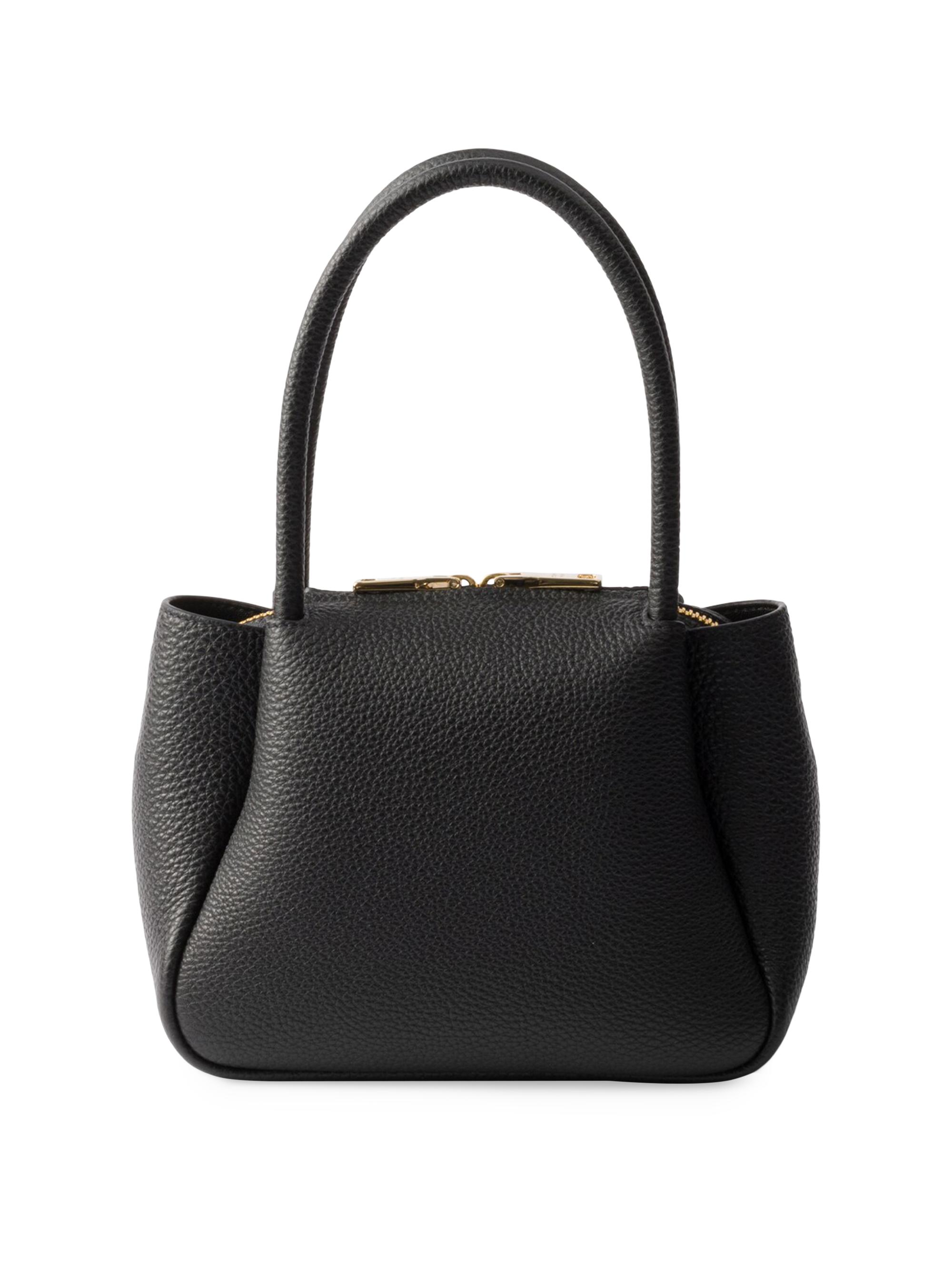 Prada | 61I78C752KO | Black | Women's Flou Mini Leather Shoulder