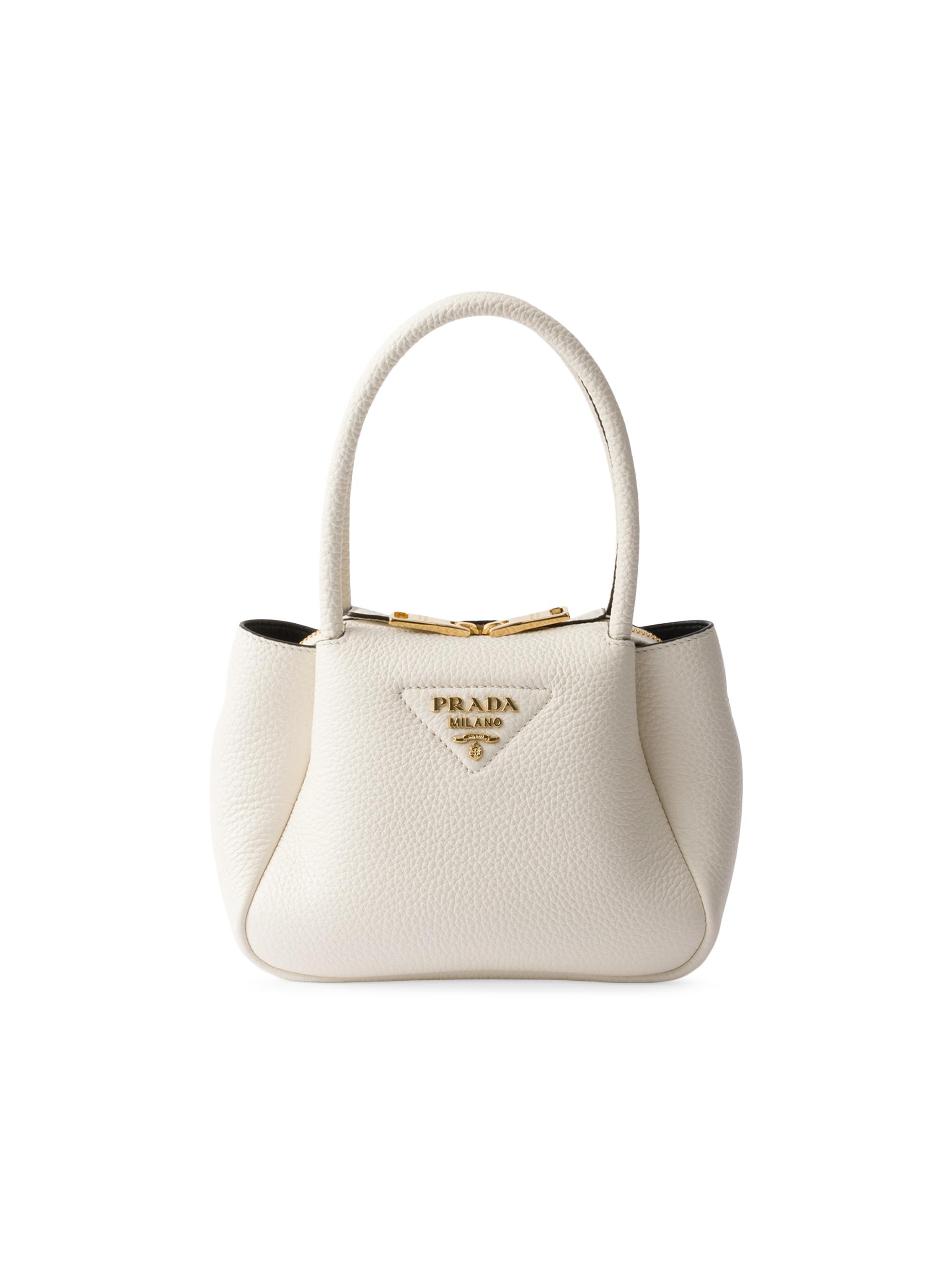 PRADA ミニショルダー Prada Mini Leather Shoulder Bag | Saks Fifth Avenue
