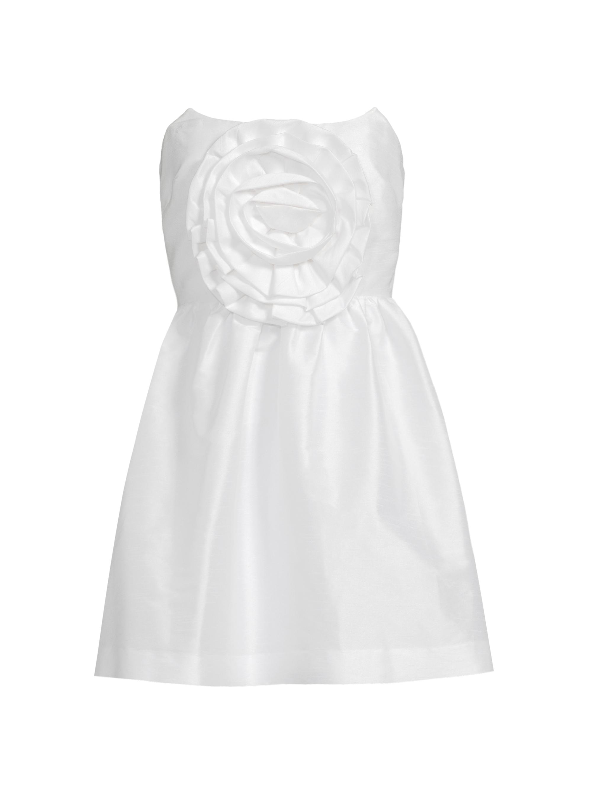 Likely Women's Tatum Taffeta Minidress - White