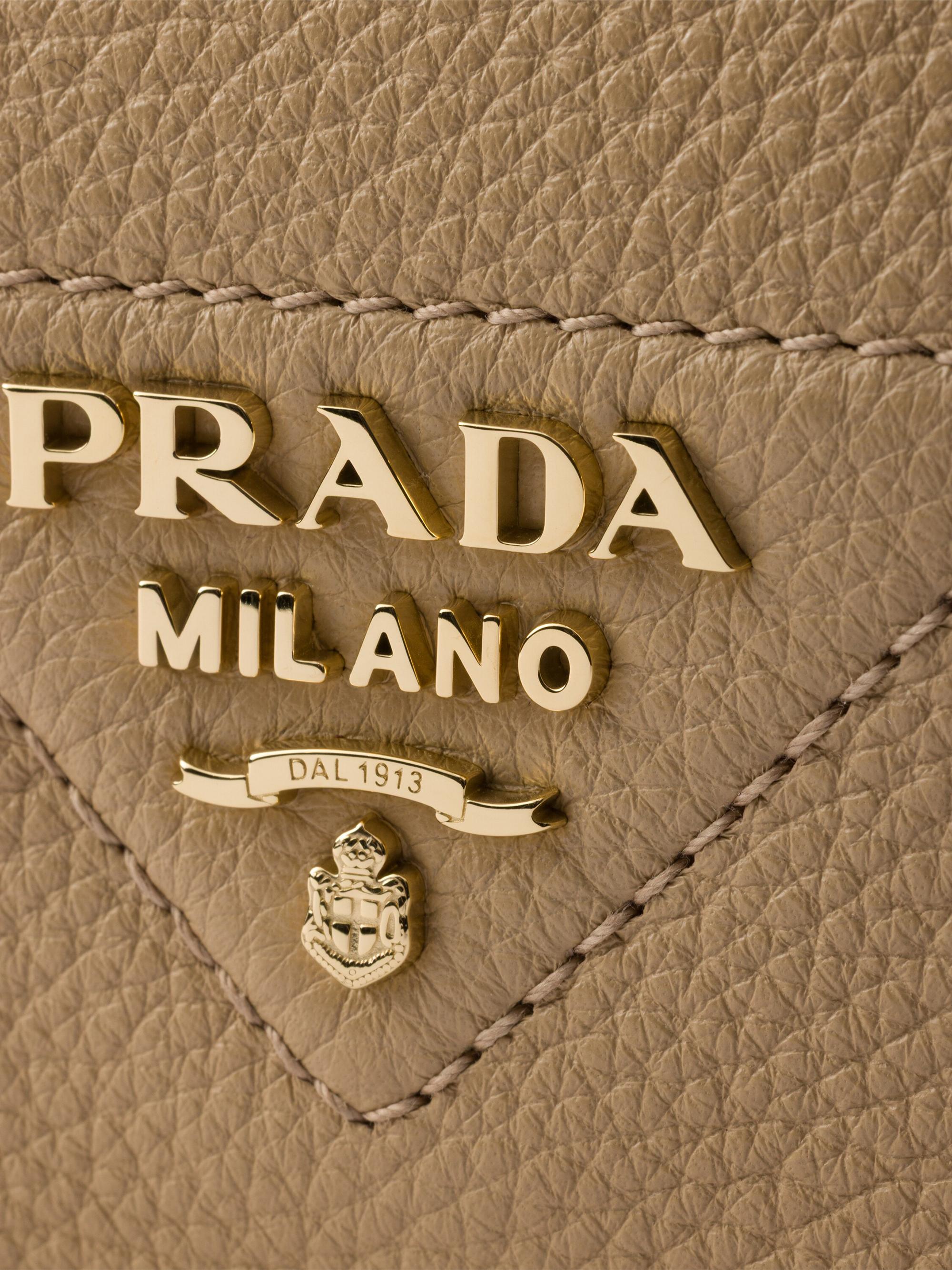 Prada Leather Shoulder Bag | Saks Fifth Avenue