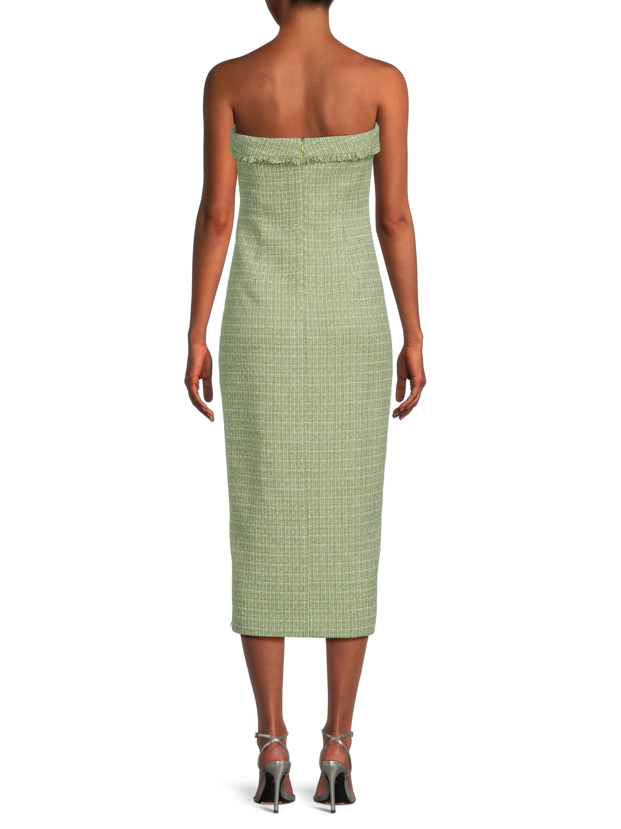 Likely Jenny Tweed Strapless Midi-Dress | Saks Fifth Avenue