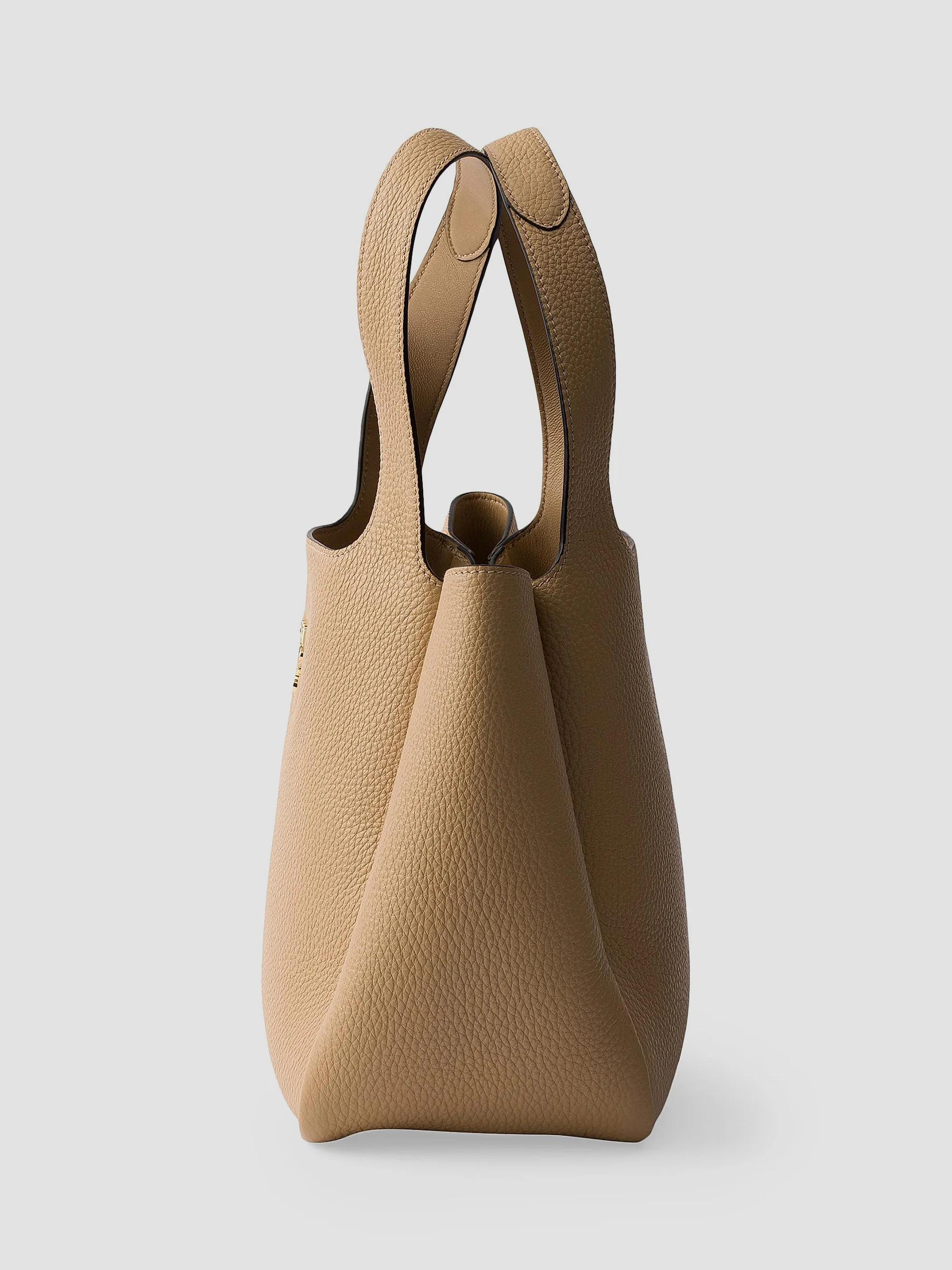 PRADA ノベルティ ミニトートバッグ ベージュ Prada Small Leather Tote Bag | Saks Fifth Avenue