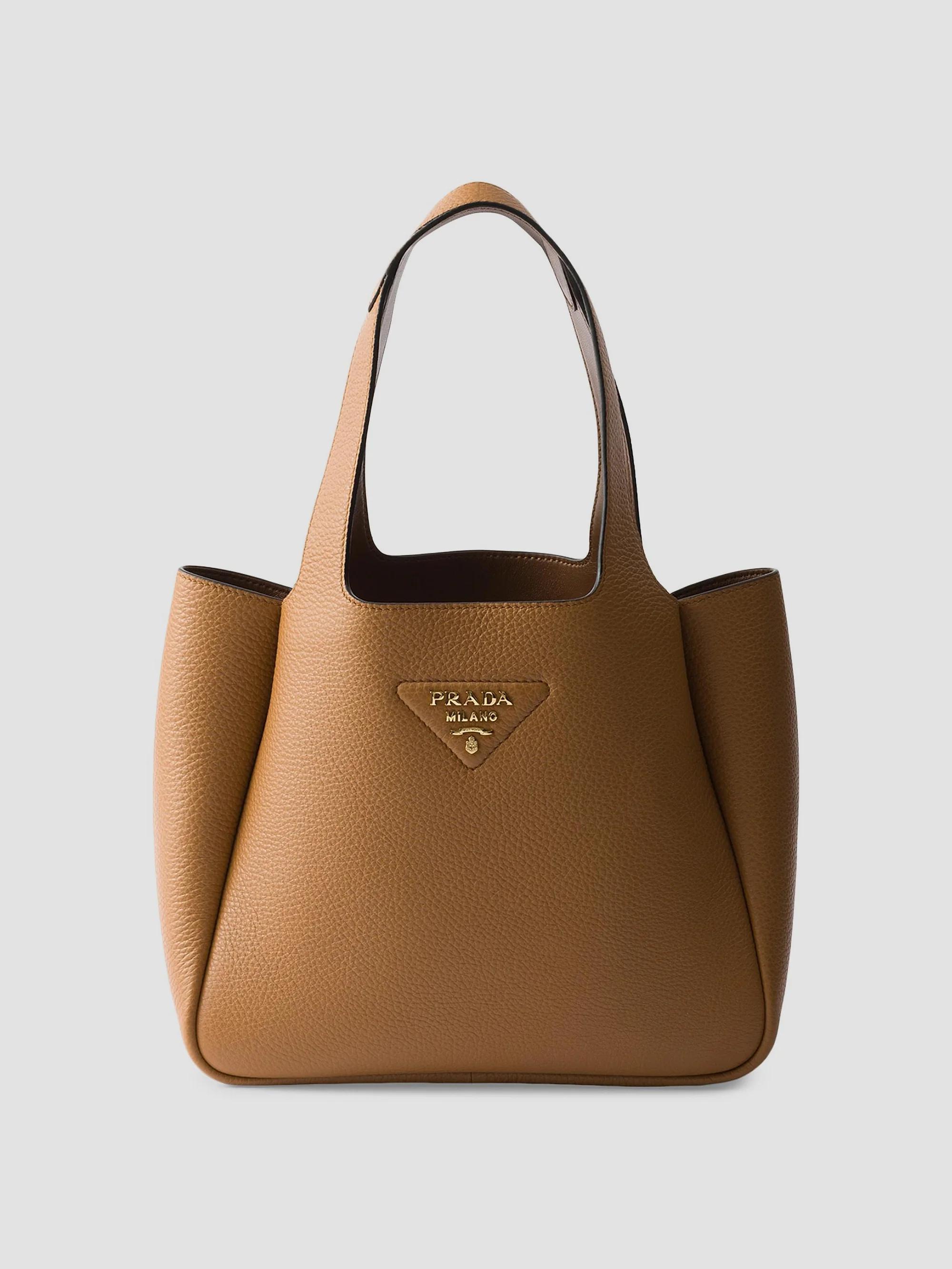 Prada Large Leather Tote Bag | Saks Fifth Avenue