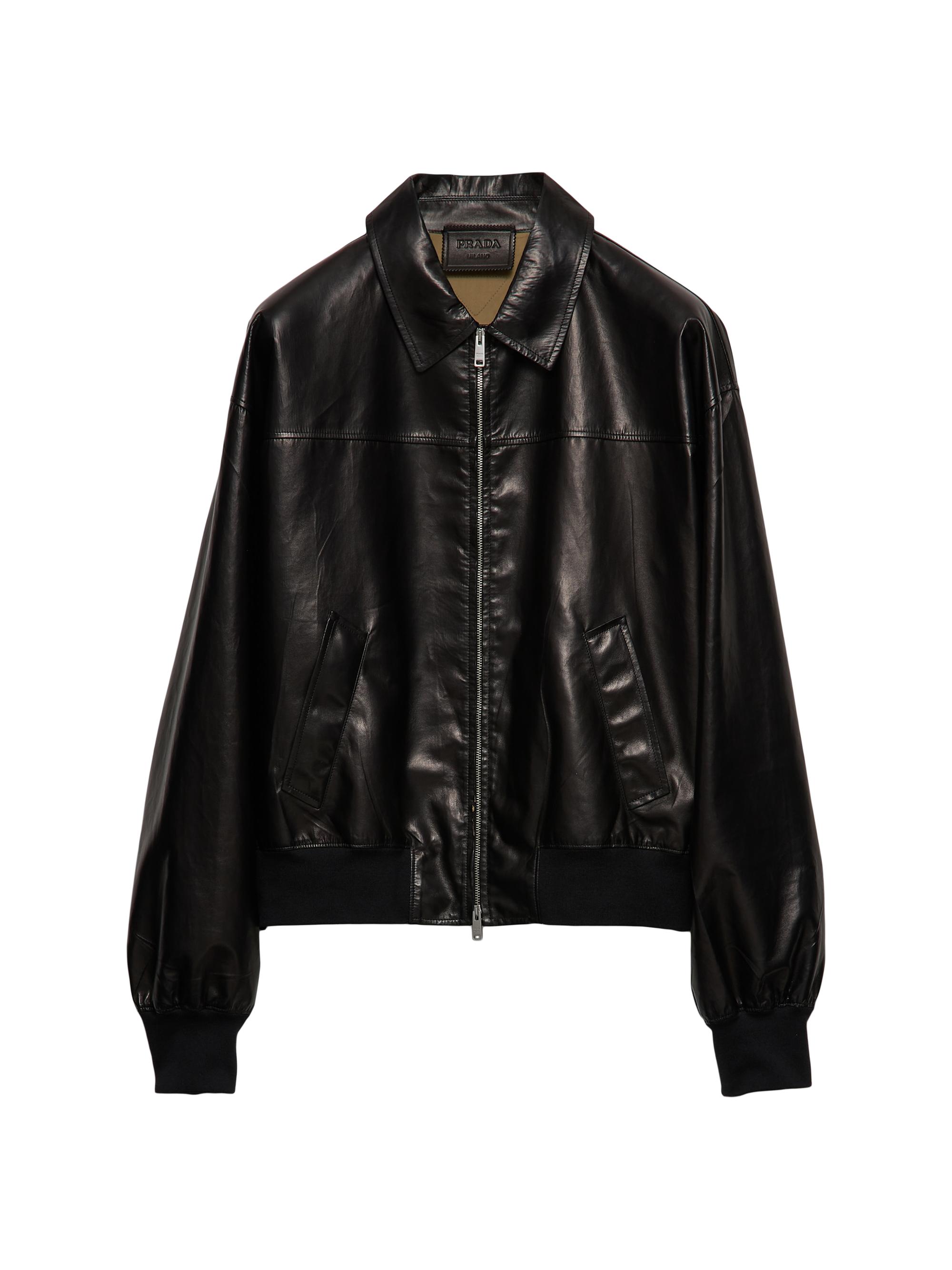 Acne Studios ブラックバイザー Acne Studios Distressed Leather Biker Jacket | Saks Fifth Avenue