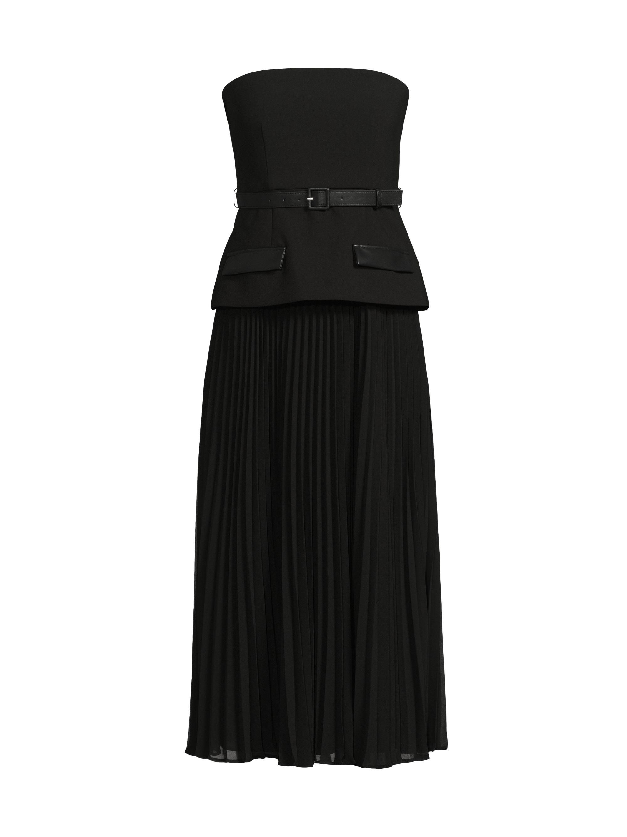 Likely Women's Drop 7 Valora Strapless Midi-Dress - Black