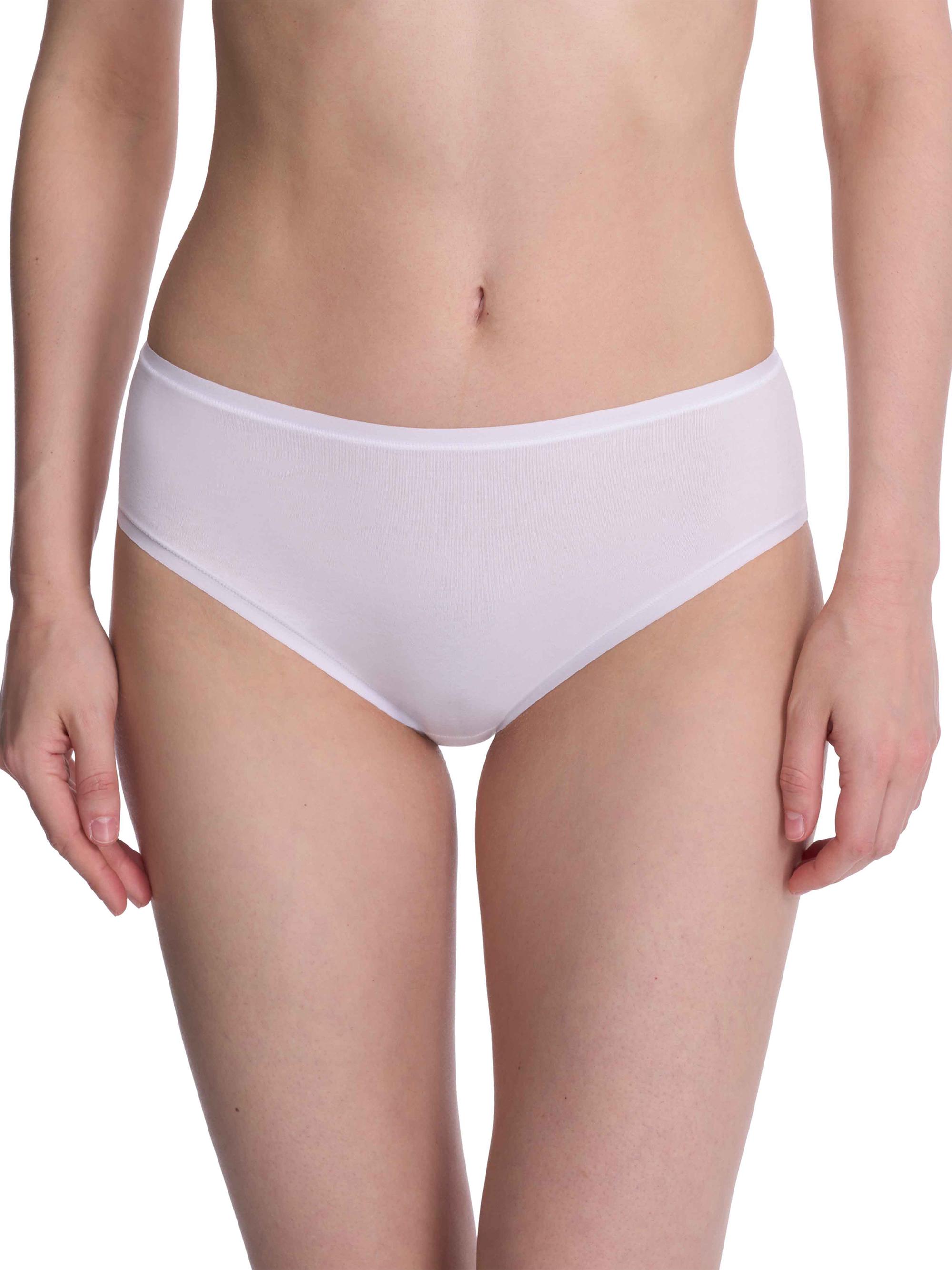 Natori Women's Bliss Bare Cotton Hipster - White