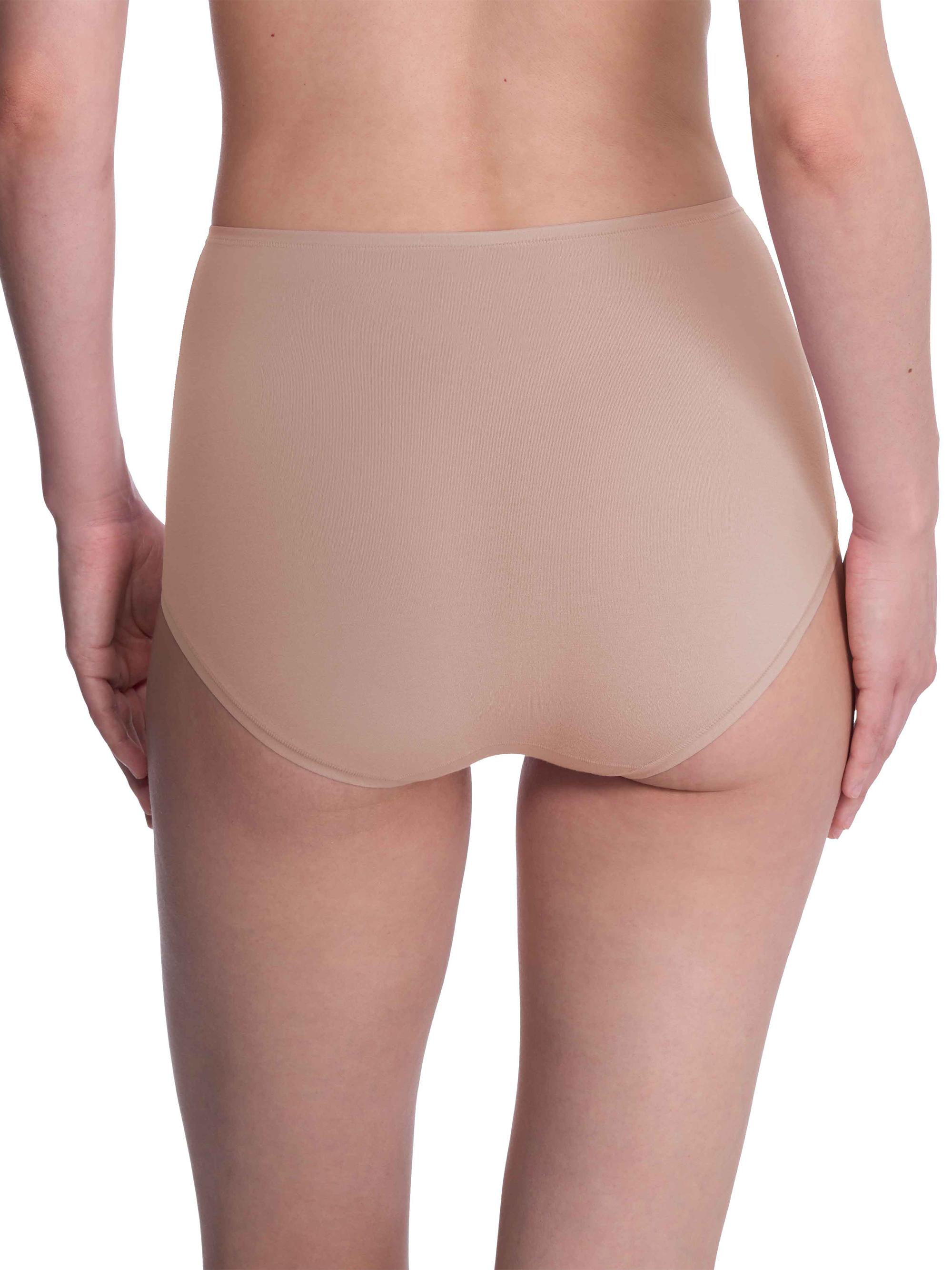 Natori Women's Bliss Bare Cotton High Waist Brief - Cafe | Thumbnail 3