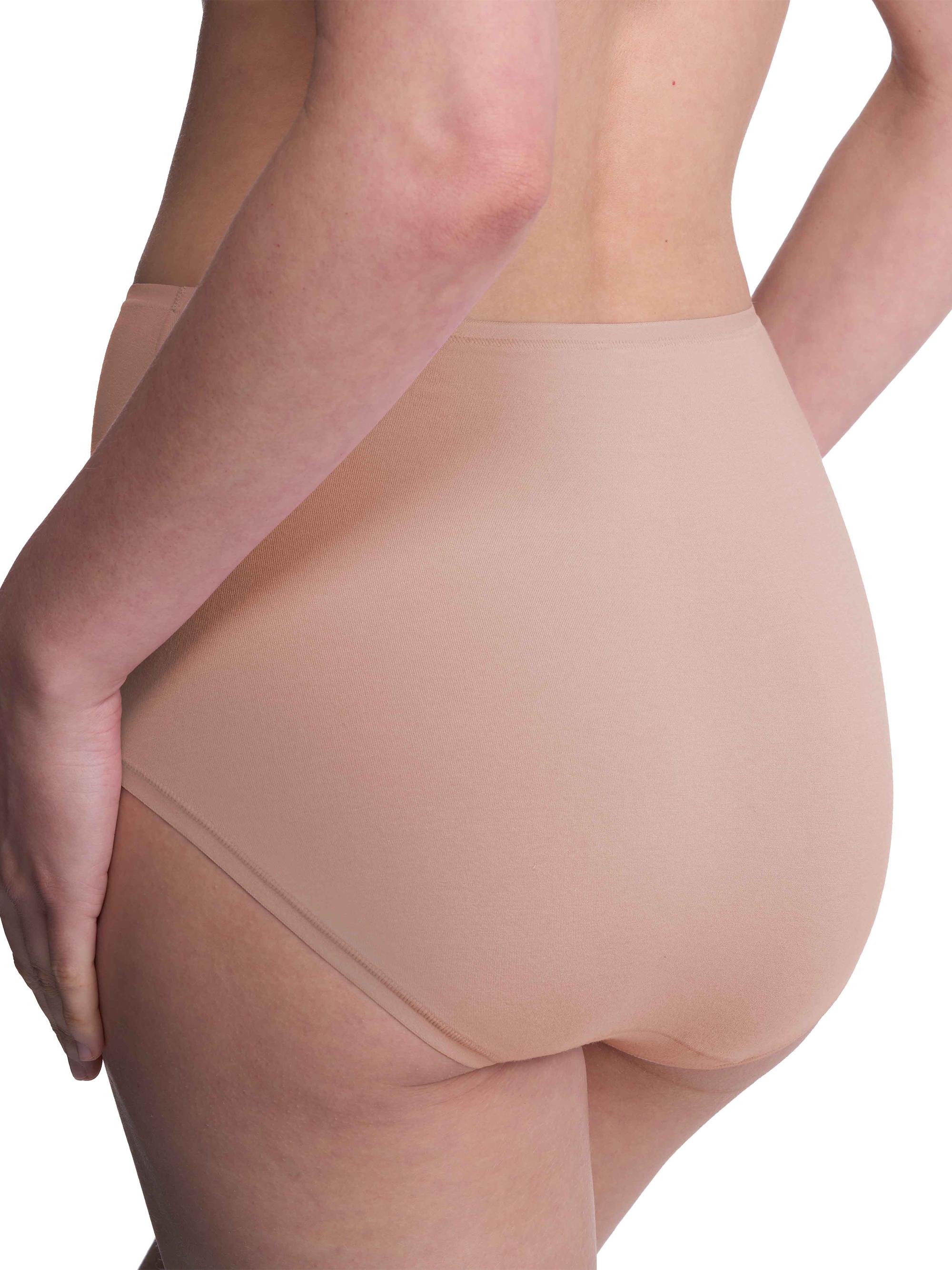 Natori Women's Bliss Bare Cotton High Waist Brief - Cafe | Thumbnail 5