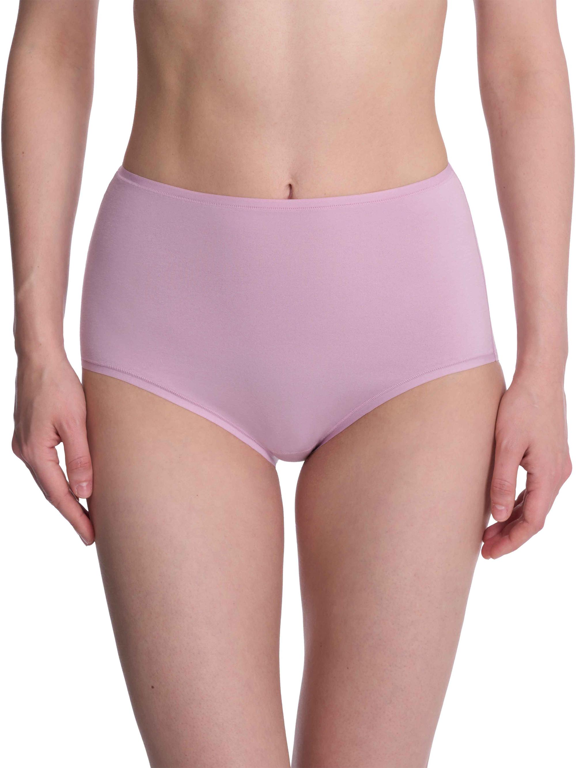 Natori Women's Bliss Bare Cotton High Waist Brief - Rose Mist